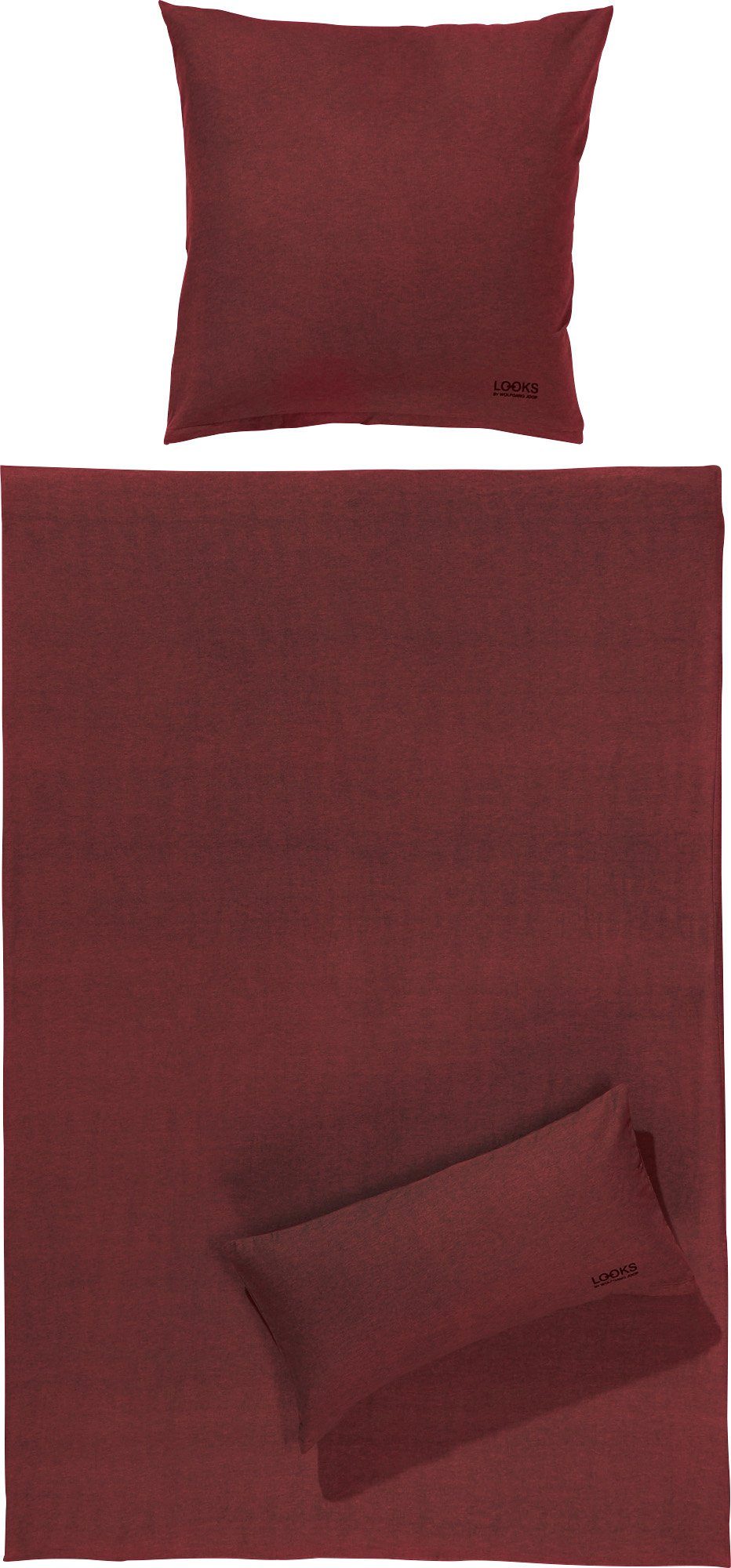LOOKS by Wolfgang Joop Bettwäsche Bettwäsche, Biber, Melange-Flanell Uni: m günstig online kaufen