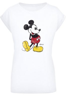 F4NT4STIC T-Shirt Disney Micky Maus Classic Damen,Premium Merch,Regular-Fit,Kurze Ärmel,Bedruckt