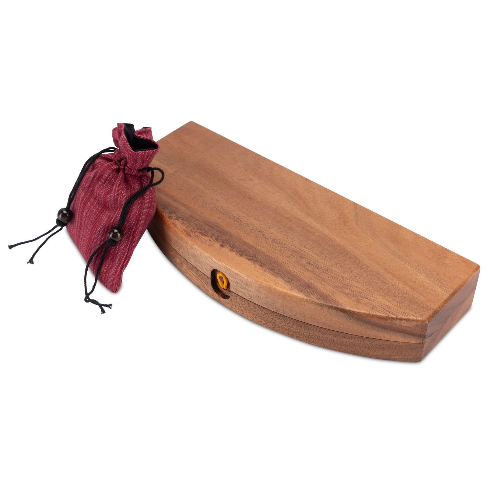 Logoplay Holzspiele Spiel, Bao L – Hus / Kalaha / Bohnenspiel aus edlem Samena-Holz mit 75 EdelsteinenHolzspielzeug