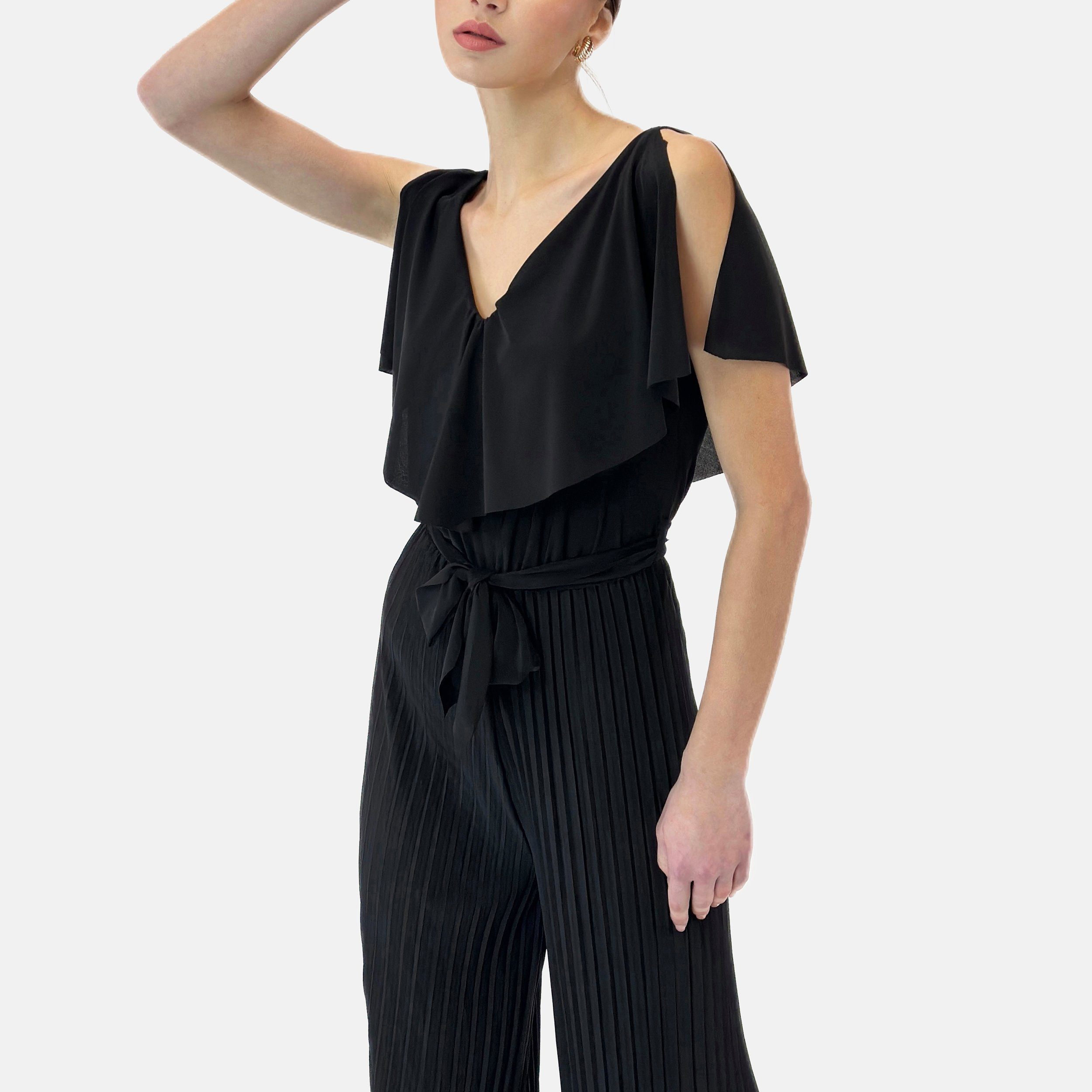 Elara Jumpsuit Elara Damen Jumpsuit V-Schnitt günstig online kaufen