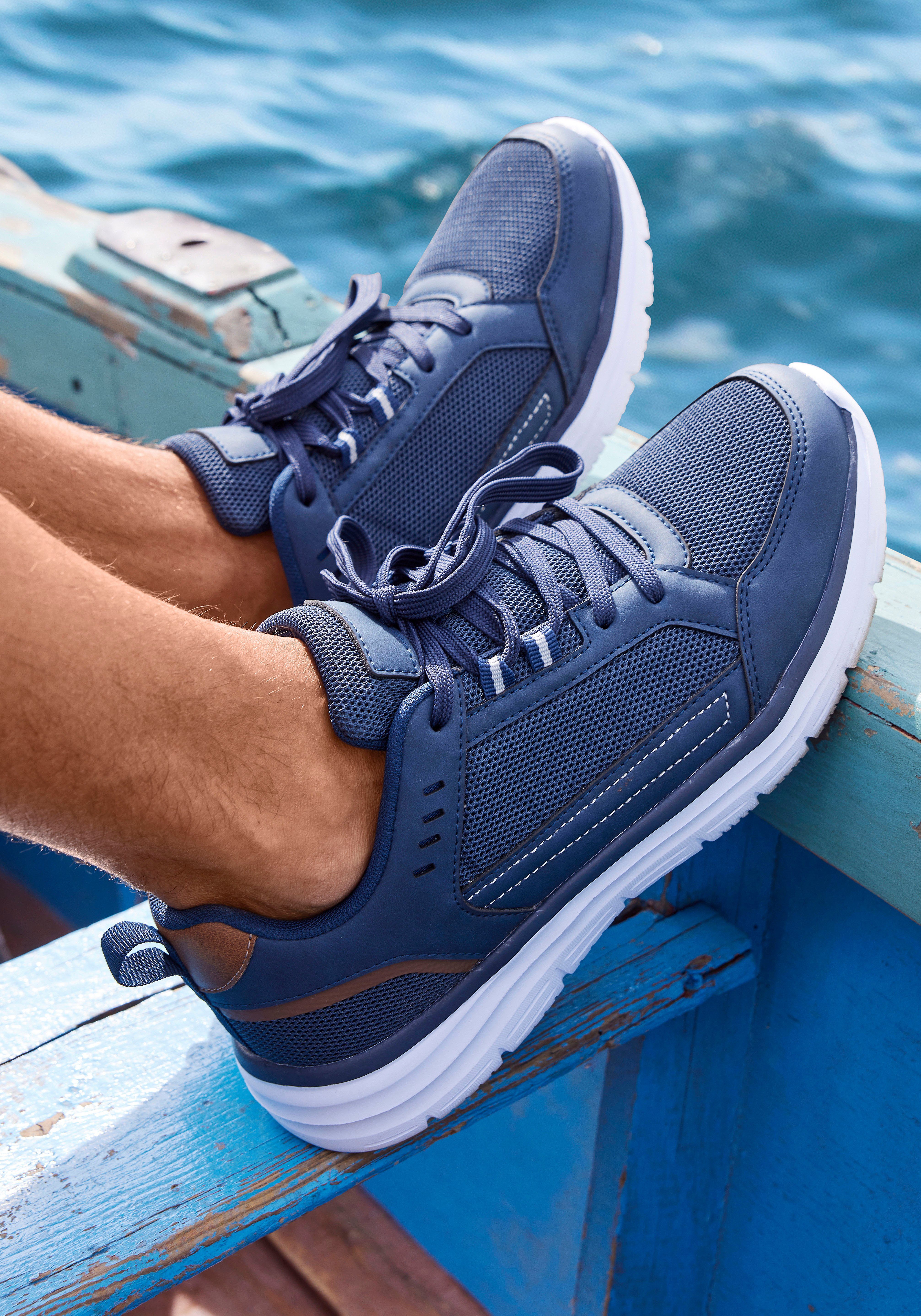 AUTHENTIC LE JOGGER Sneaker im Material-Mix, günstig online kaufen