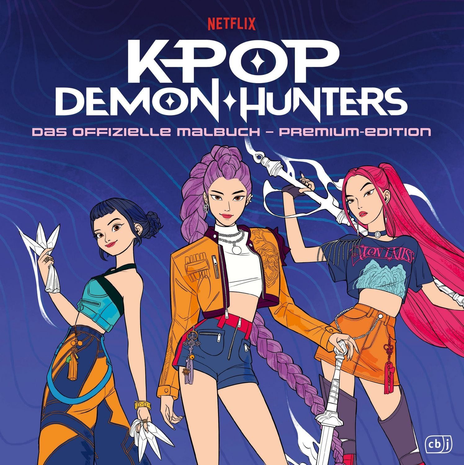 KPop Demon Hunters – Das offizielle Malbuch – Premium-Edition / diverse
