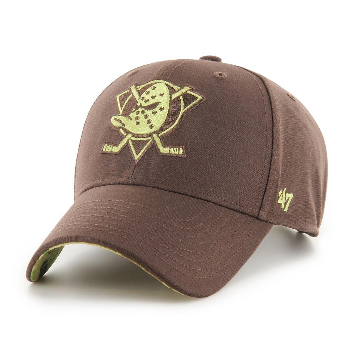 Baseball Cap '47 Brand NHL Anaheim Ducks Frog Skin Camo Under 47 MVP Cap