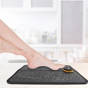 Houhence Fußmassagegerät EMS Fußmassagegerät Elektrisches USB Fußmassagegerät Fußmassagepads