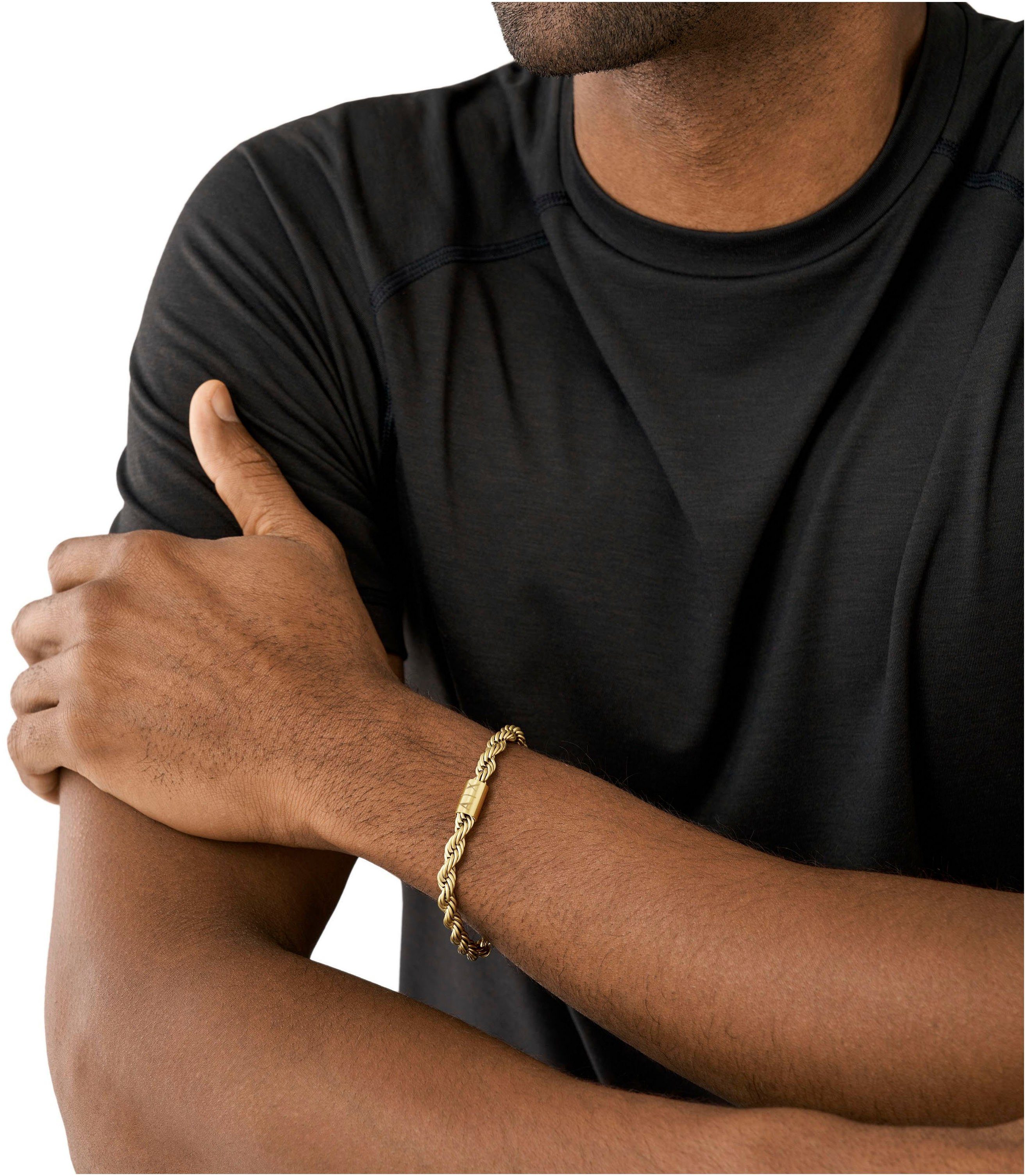 ARMANI EXCHANGE Armband Schmuck Geschenk Edelstahl Armschmuck ICON