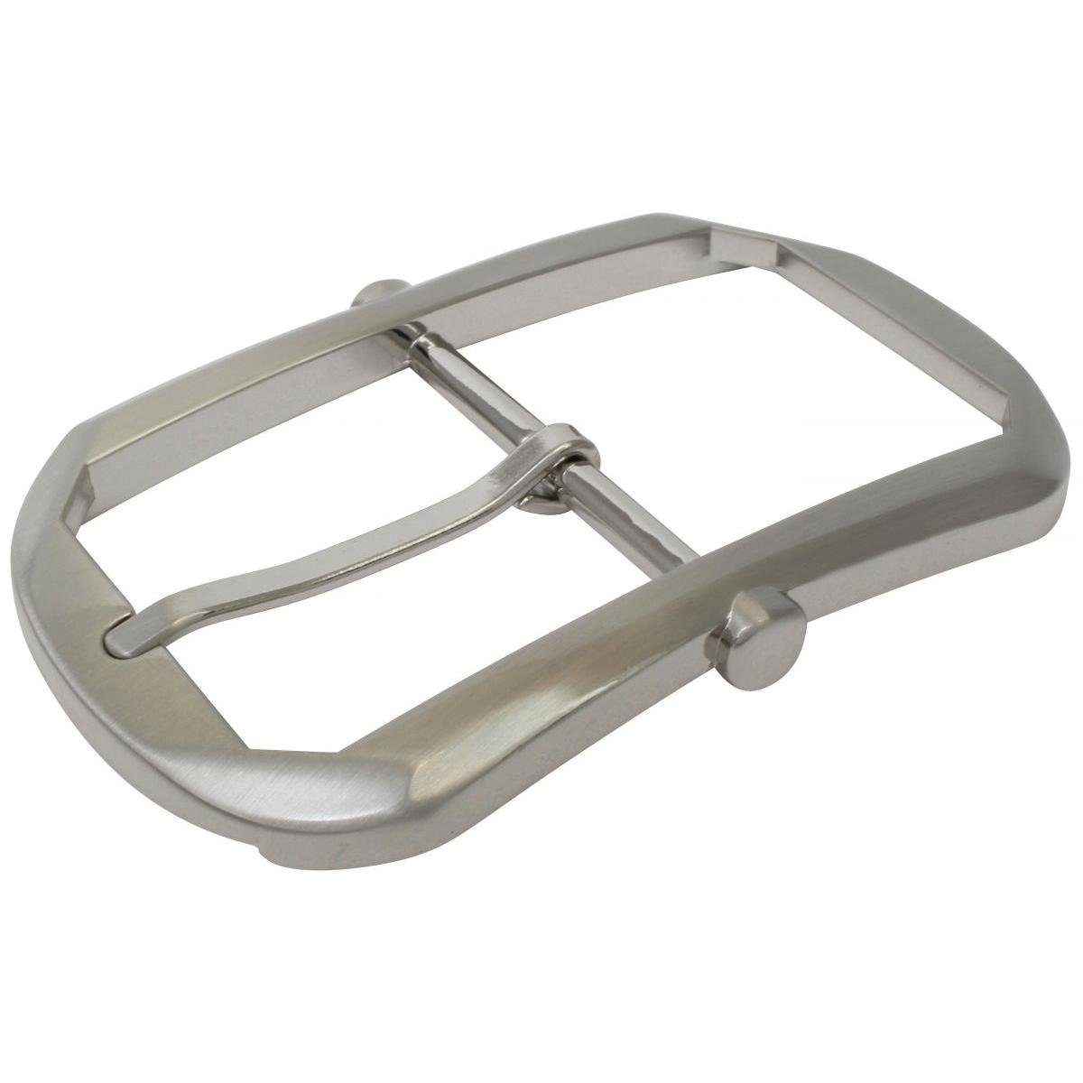 BELTINGER Gürtelschnalle Delux Double 4,0 cm - Gürtelschließe 40mm - Dorn-Schließe - Gürtel bis (1-St)
