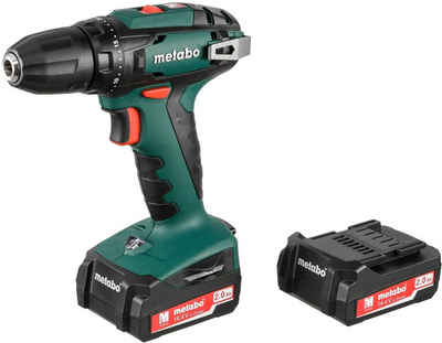 metabo Akku-Bohrschrauber BS 14,4V, inkl. 2 Akkus und Ladegerät