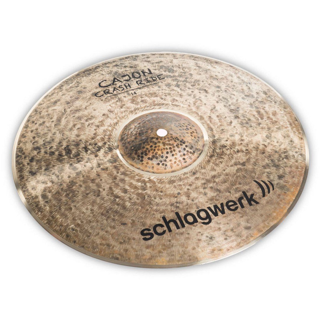 Schlagwerk Cajon Schlagwerk CCR14 Cajon Crash Ride Becken 14''