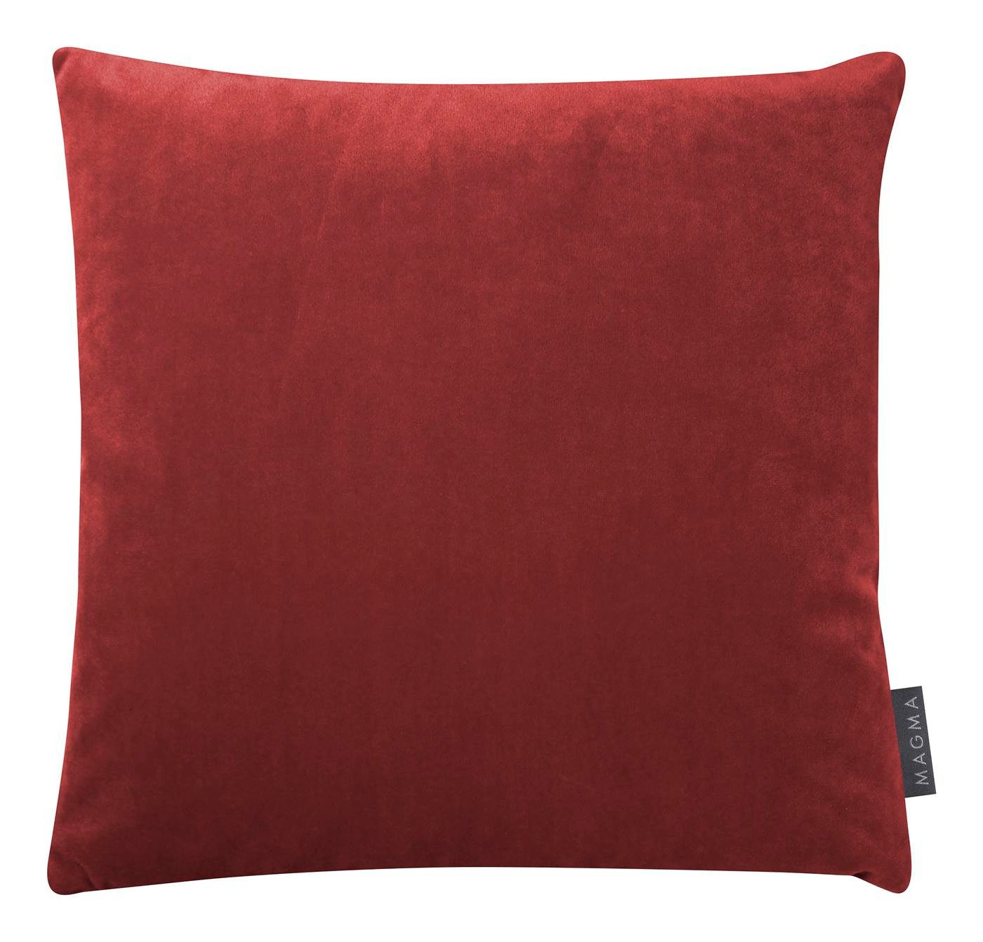 Magma Heimtex Kissenhülle Kissenbezug Samt Uni - ca. 40 x 40 cm, (1 Stück), günstig online kaufen