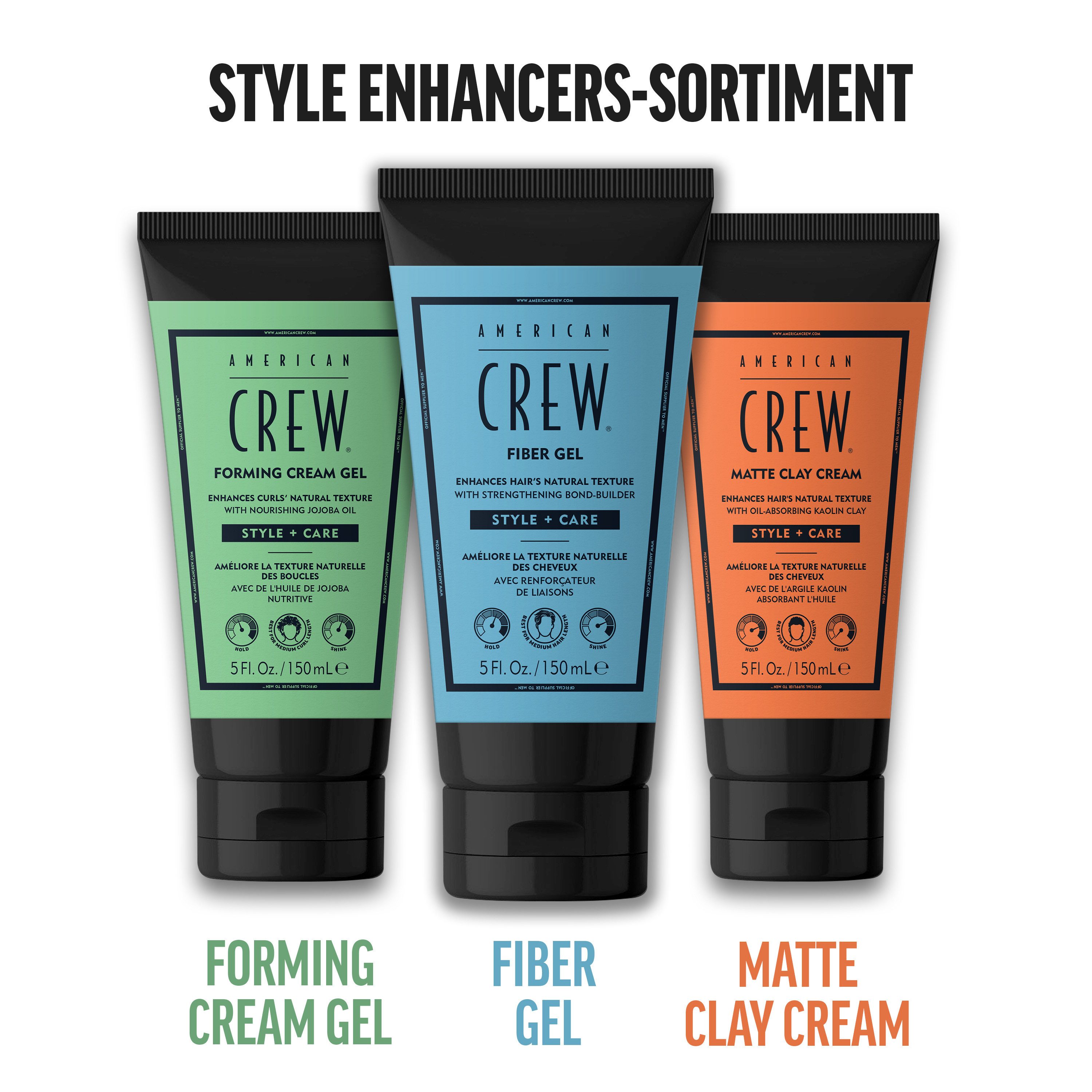 American Crew Haargel Matte Clay Cream 150ml, 1-tlg.