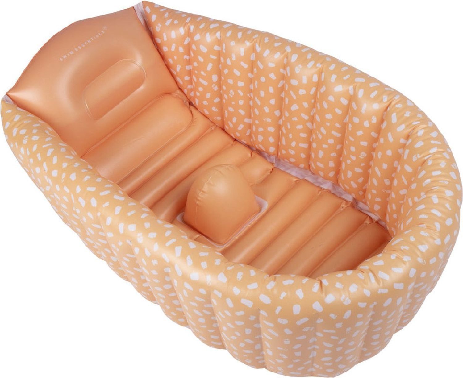 Swim Essentials Pool Swim Essentials Baby Badewanne Rot /Weiß mit Punkte 90 x 55 x 30 cm