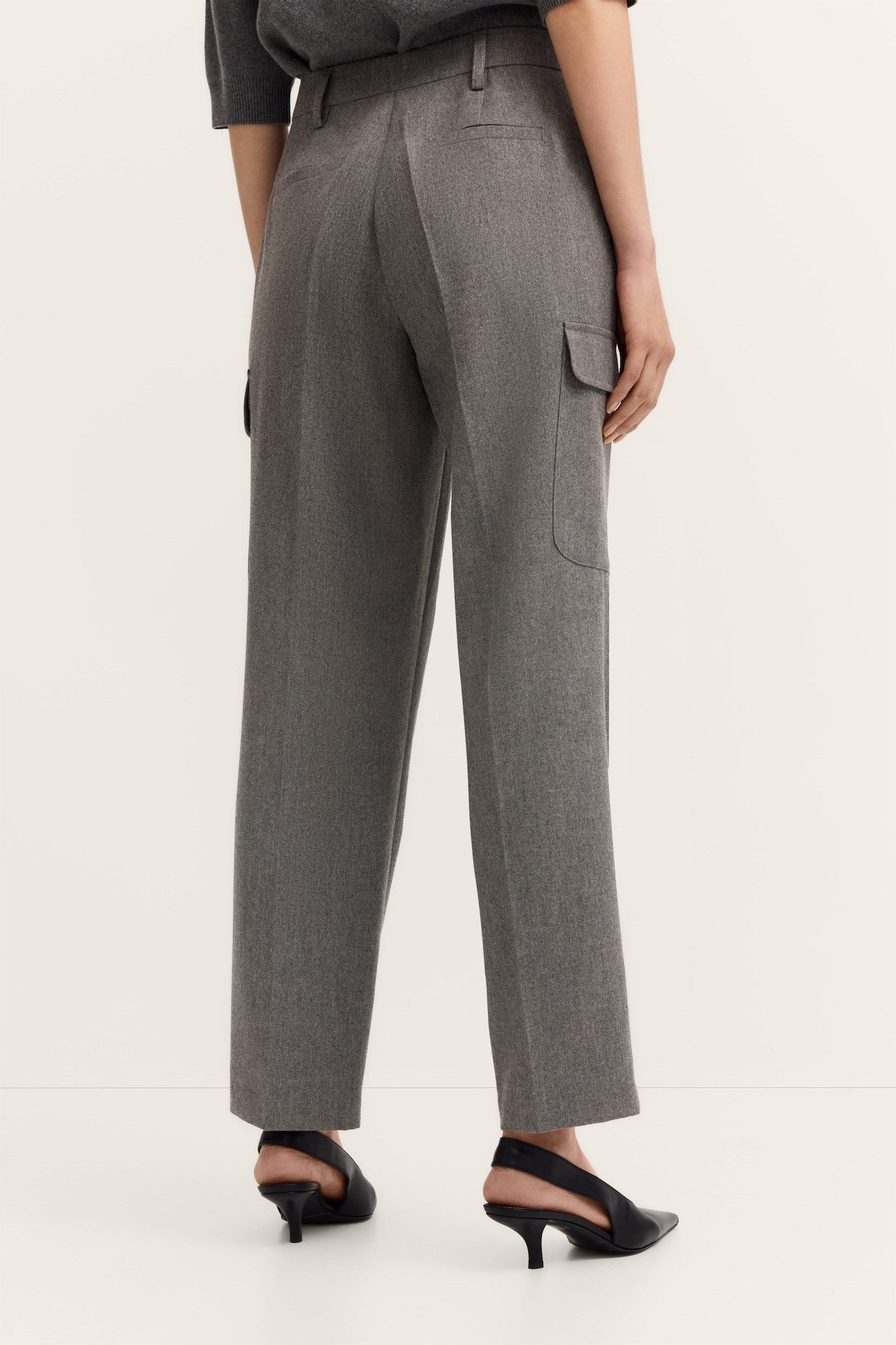 bugatti Cargohose Stretch-Mix mit Bundfalte & normaler Passform