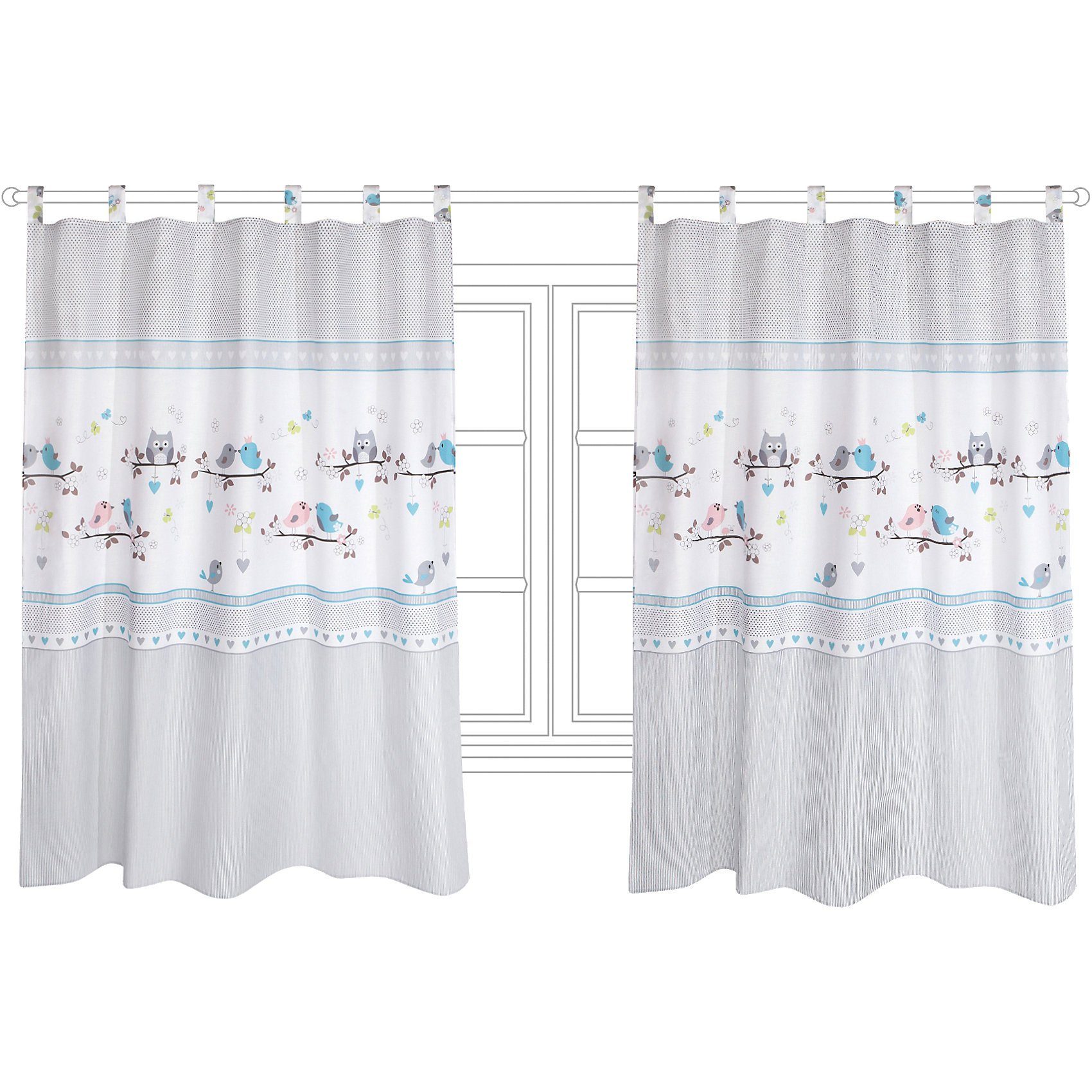 Zöllner Vorhang Set Eule 130 X 160 Cm Kaufen