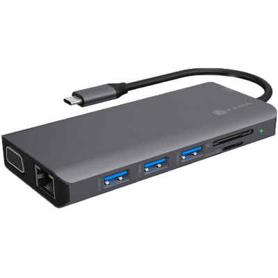 ICY BOX Laptop-Dockingstation »IB-DK4070-CPD, USB-C, HDMI, Klinke, LAN«
