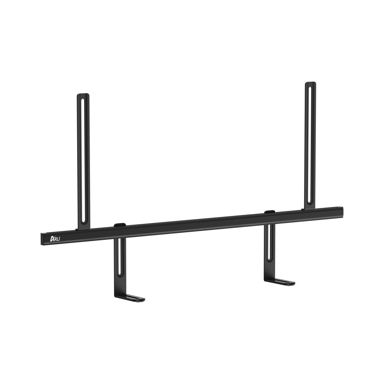 ARLI Soundbar-Halterung Soundbar Halterung TV Montage universell verstellbar, (Packung, 1-tlg., 1er Set, für VESA bis 700×600 Soundbar Lochabstand bis 700 mm)