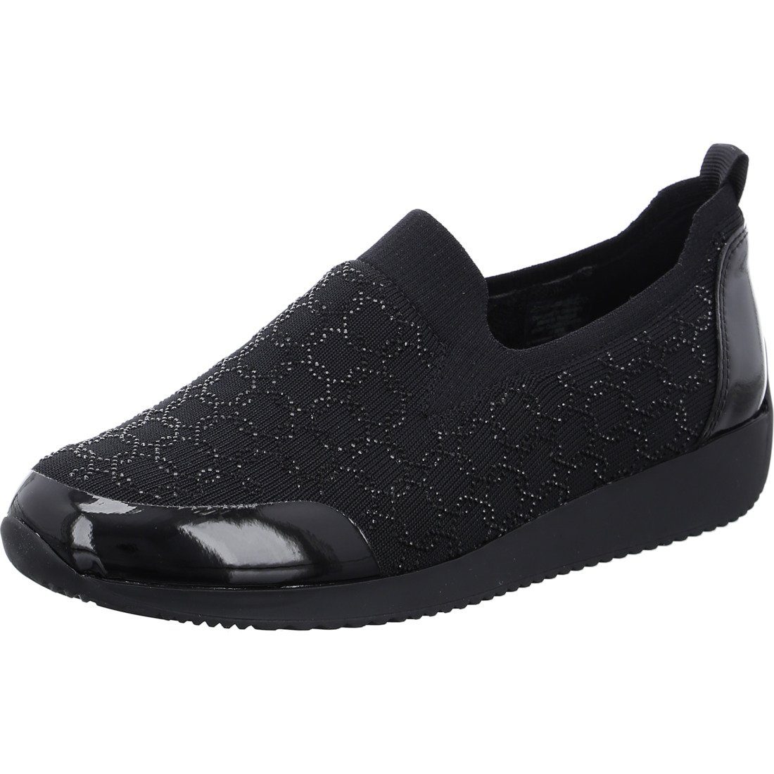 Ara Ara Schuhe, schwarz 046909 Lissabon Slipper Slipper Textil - Damen