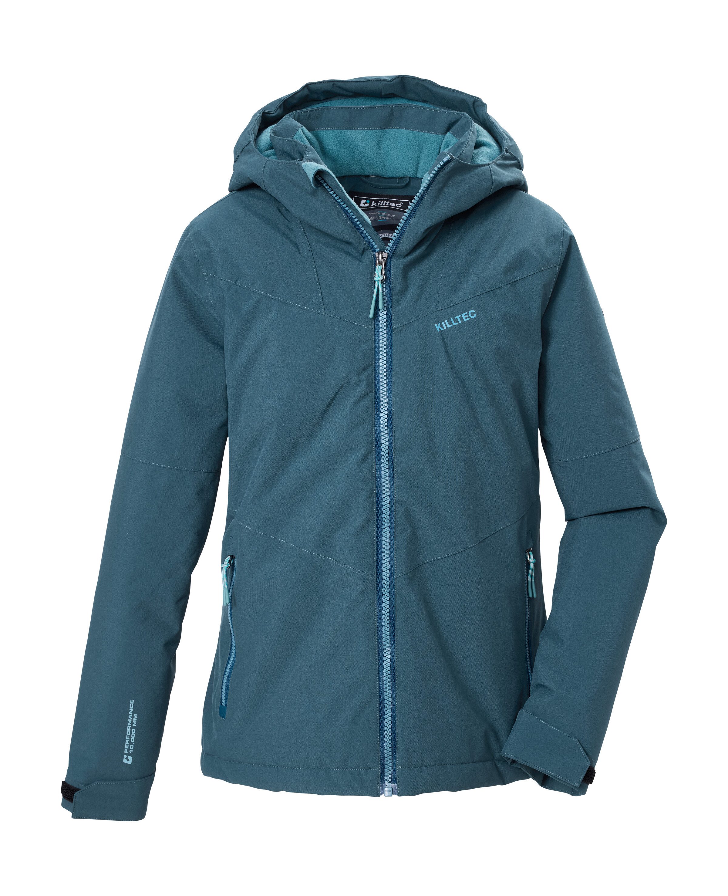 Killtec Funktionsjacke KOW 161 GRLS JCKT Wind- und wasserdichte Mädchenjacke mit Teflon EcoElite™ Imprägnierung