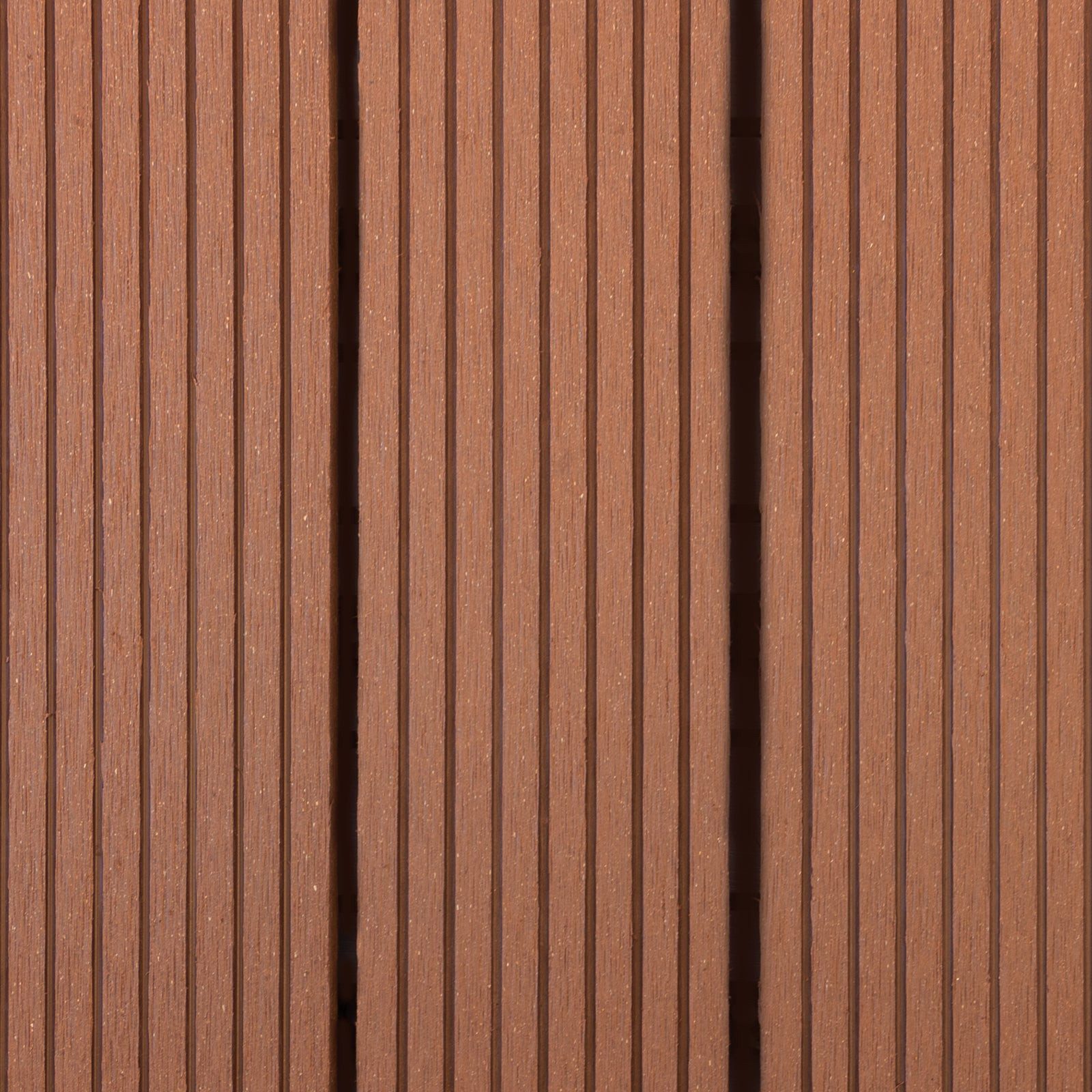 Karat Klickfliesen WPC-Terrassendielen Queen Hellbraun, Holzoptik, 60 x 30 cm, 1 St.