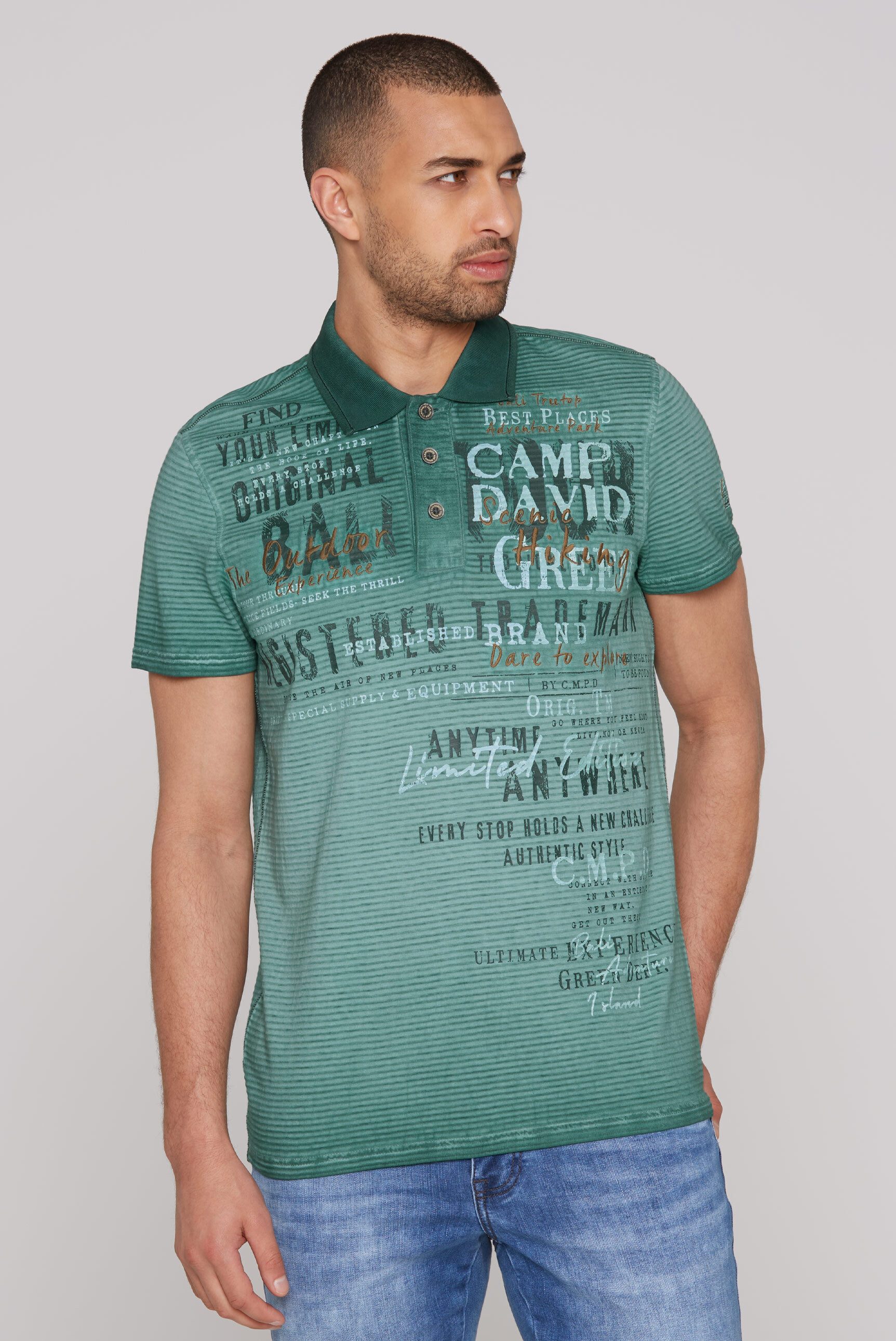 CAMP DAVID Poloshirt, aus Baumwolle günstig online kaufen