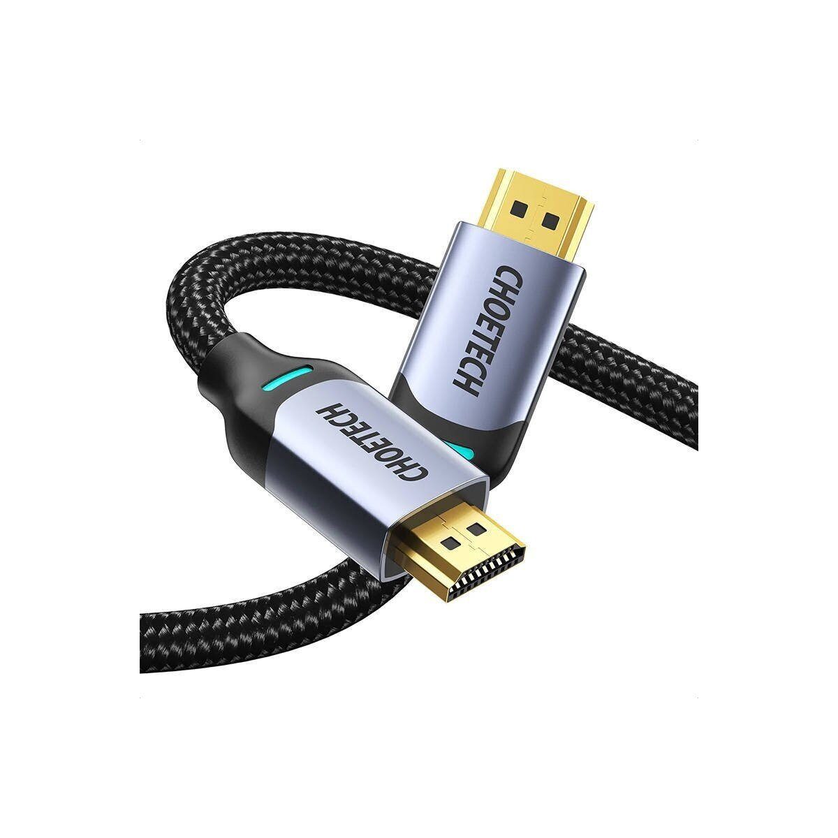 HDMI-zu-HDMI-Kabel, 8K, 2 m (schwarz) HDMI-Kabel
