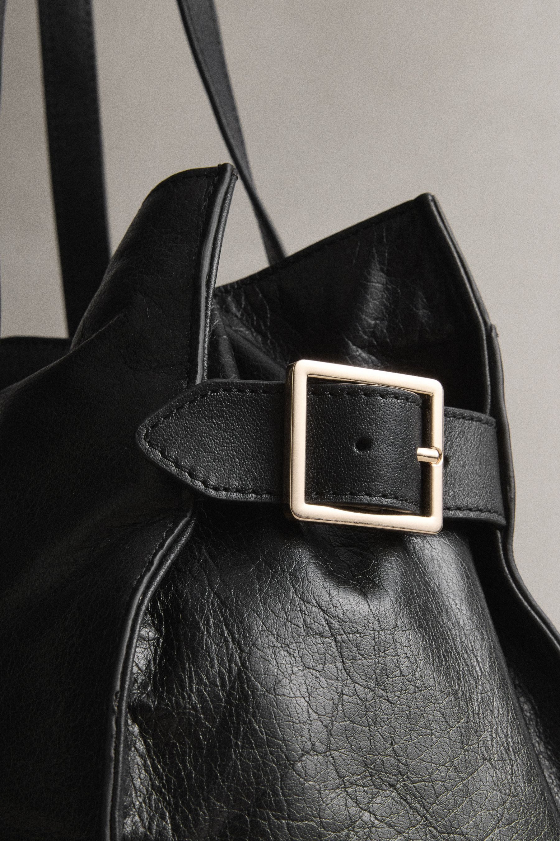 Next Einkaufsbeutel Große Tragetasche aus Leder