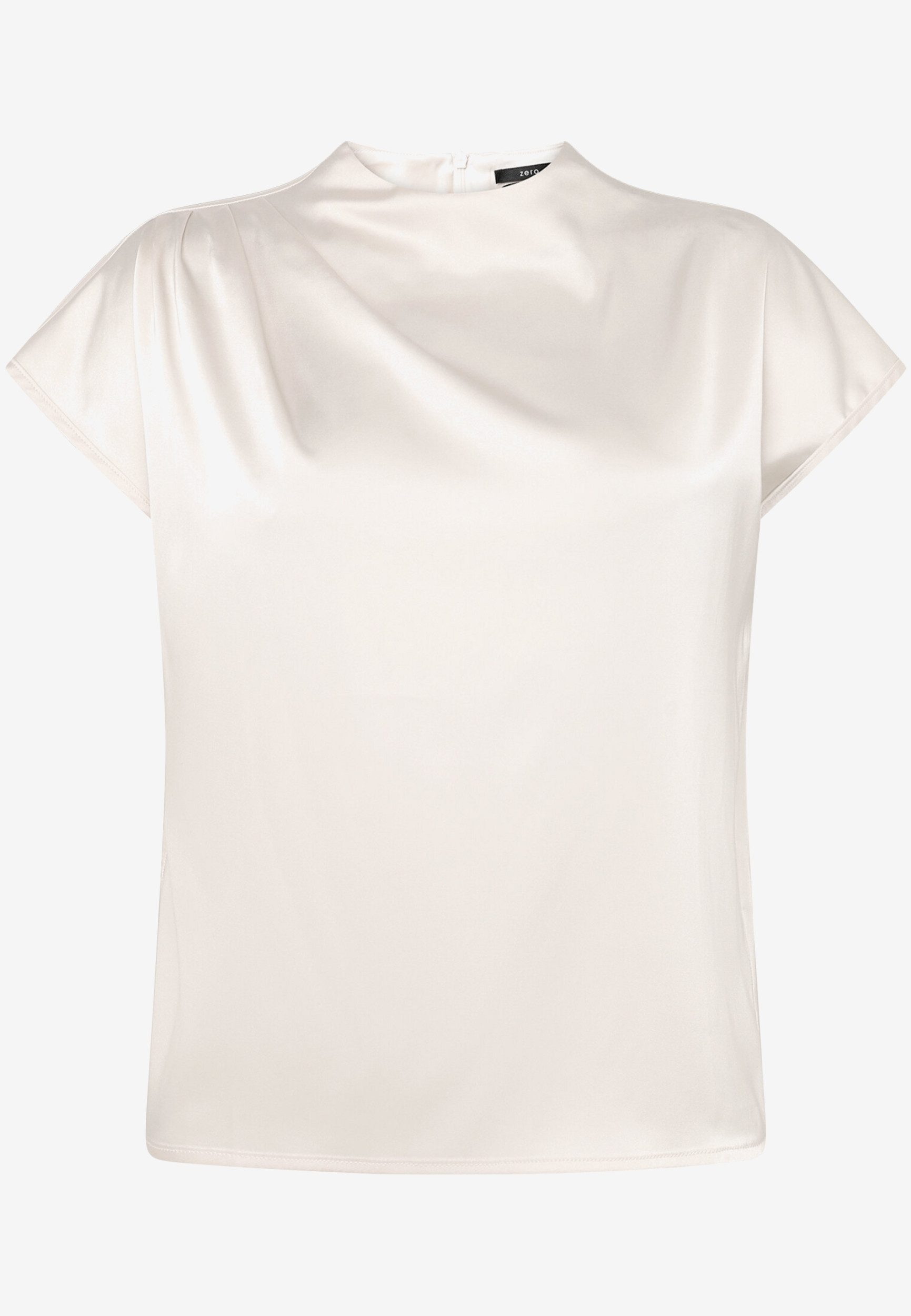 zero Clothing GmbH & Co KG Kurzarmbluse Bluse Kurz 1/2 Arm