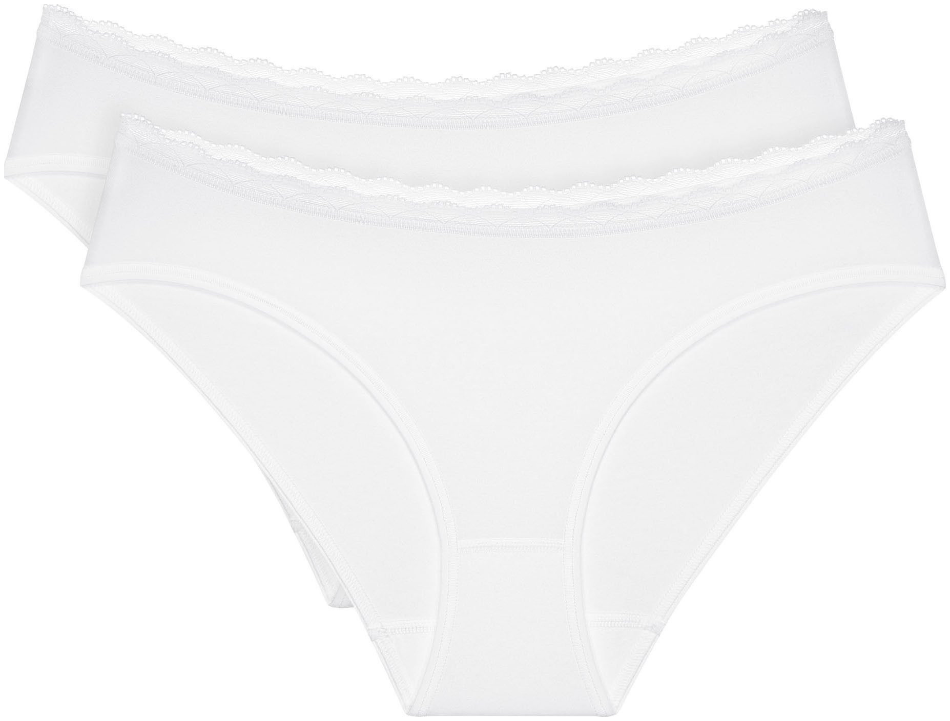 Triumph Tai-Slip Feel Of Cotton (2er Pack) weich, ohne Seitennaht, schmales günstig online kaufen
