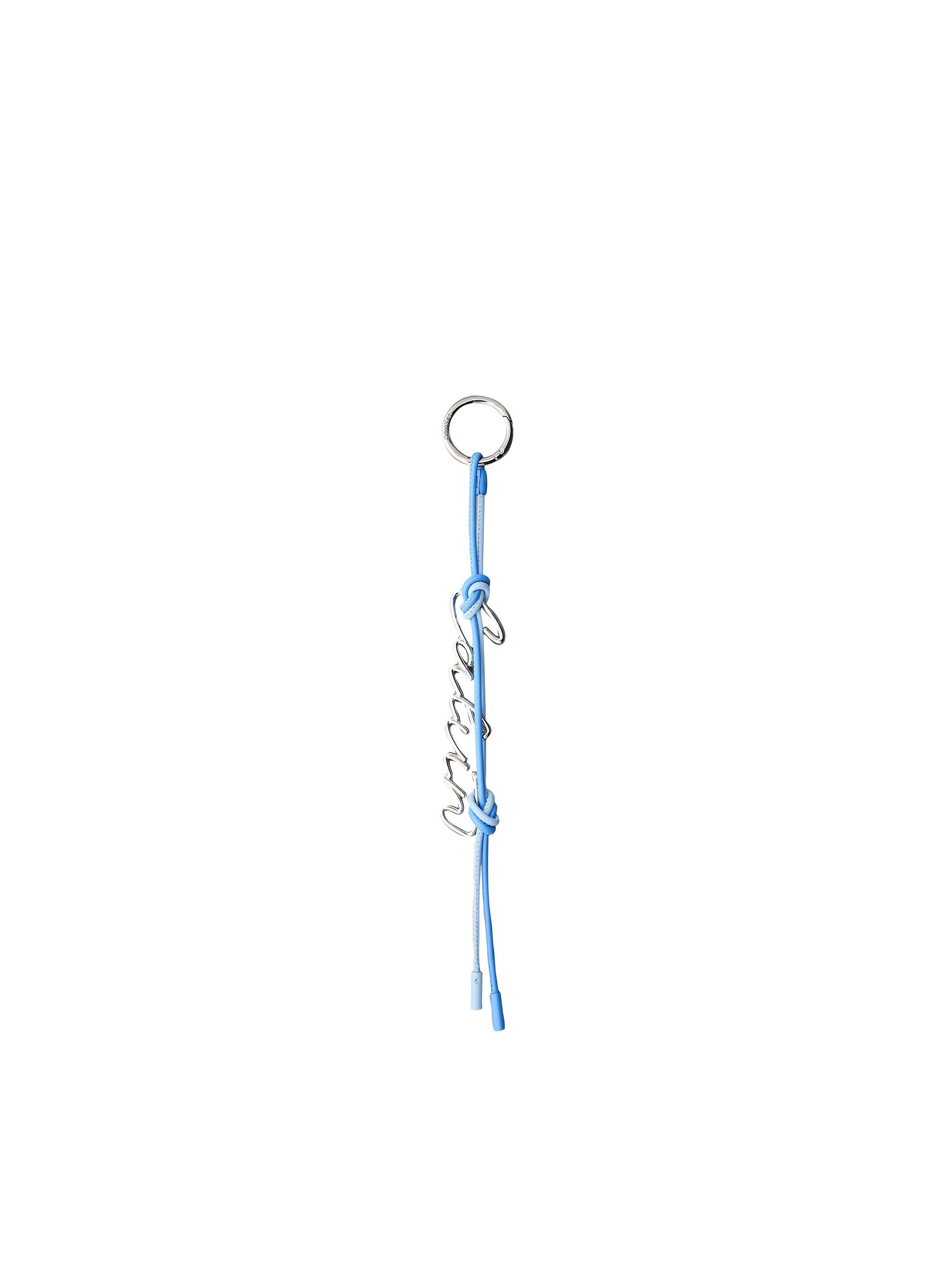 Calvin Klein Schlüsselanhänger KNOTTED SCRIPT HW BAG CHARM, Taschenanhänger, Taschen Charm, Bag Charm mit Metall-Ring