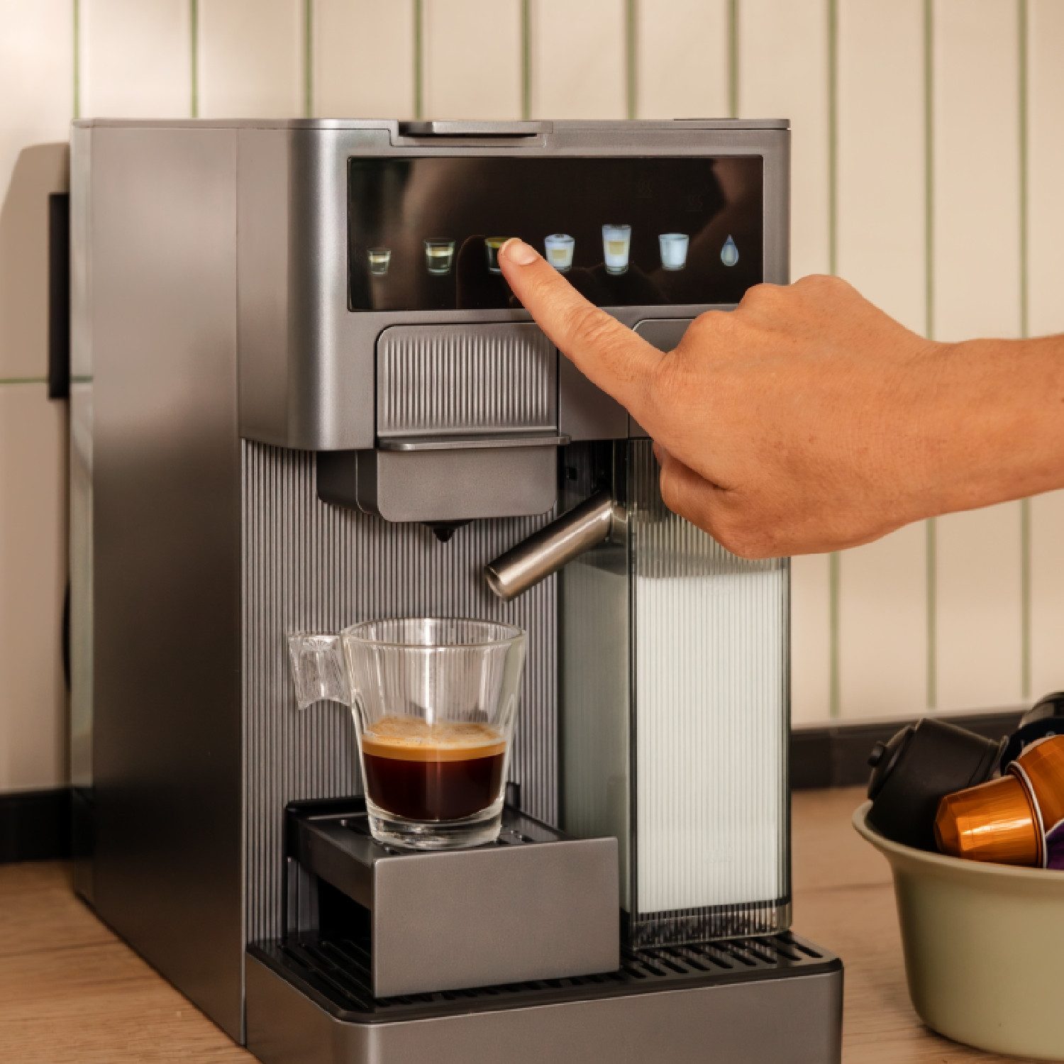 Cecotec Espressomaschine, 1.6l Kaffeekanne, FreeStyle Latte