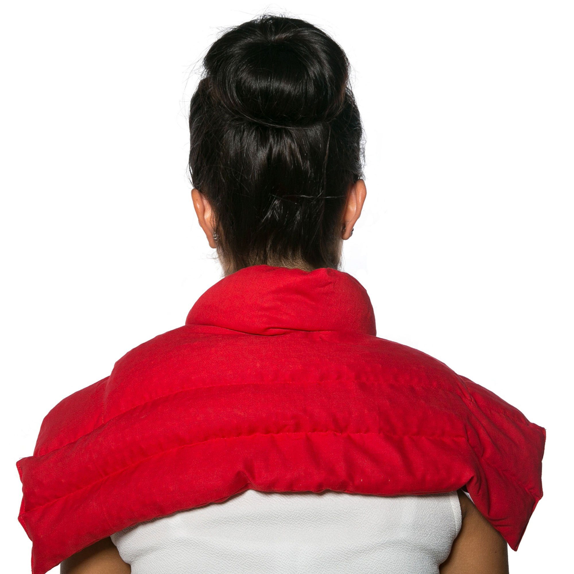 Giraffenland Wärmekissen Traubenkernkissen Schulter-Nackenkissen mit Kragen – Wärme Körner