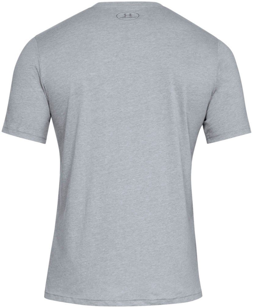 T-Shirt SPORTSTYLE Armour® SLEEVE Gray Under SHORT BOXED UA