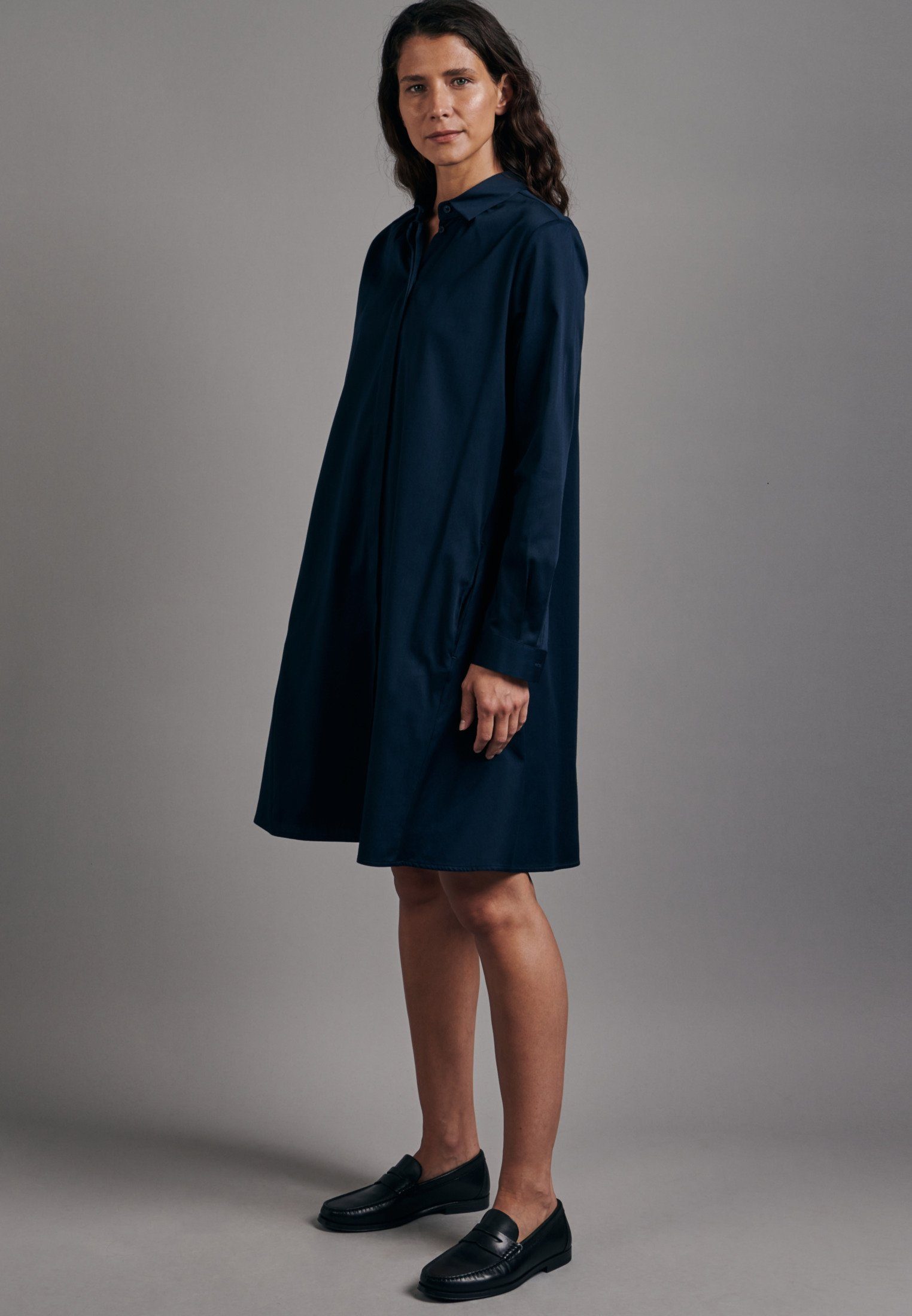 seidensticker Sommerkleid 1/1 Kragen Uni