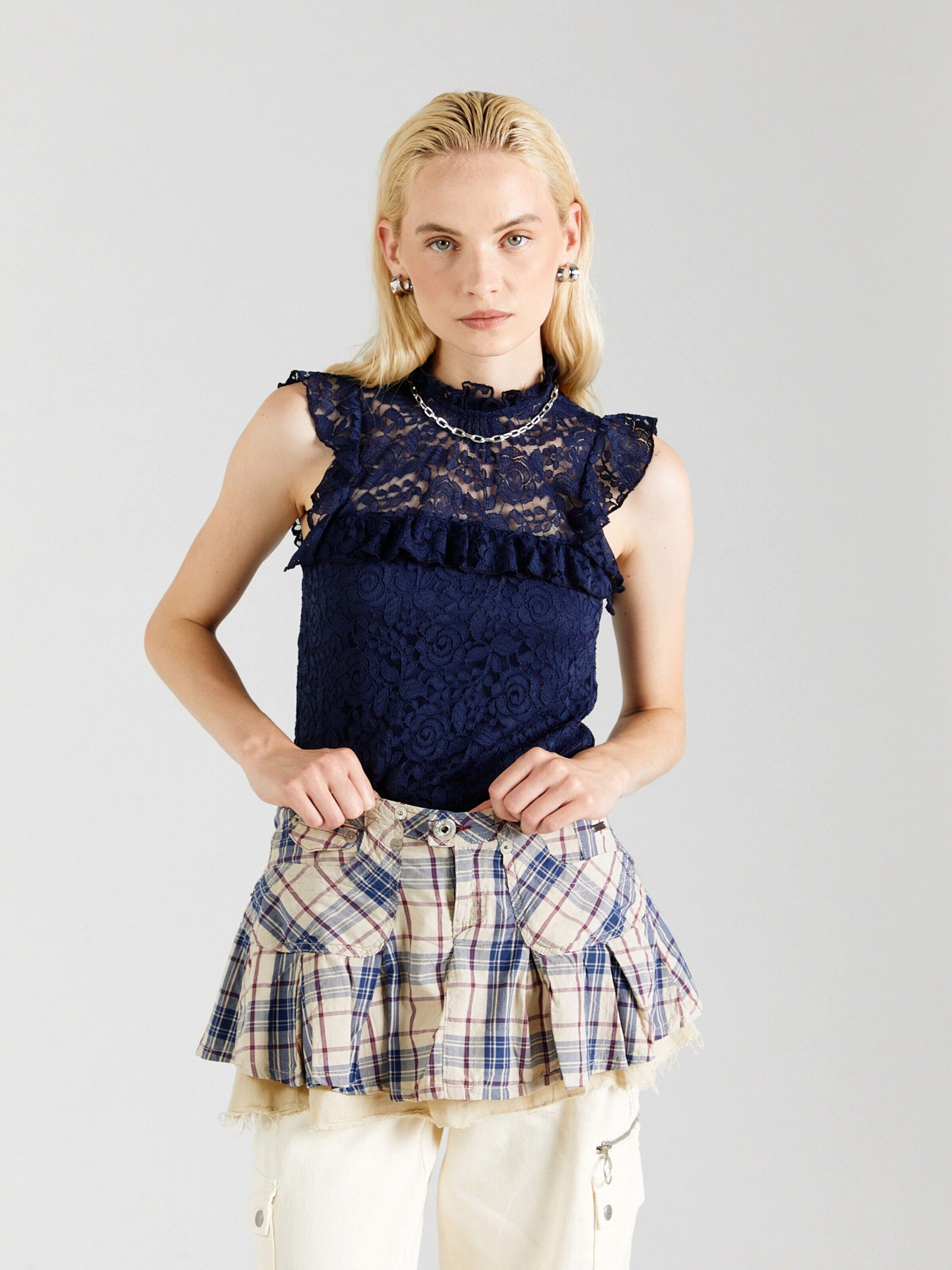 Wallis Blusentop (1-tlg) Rüschen