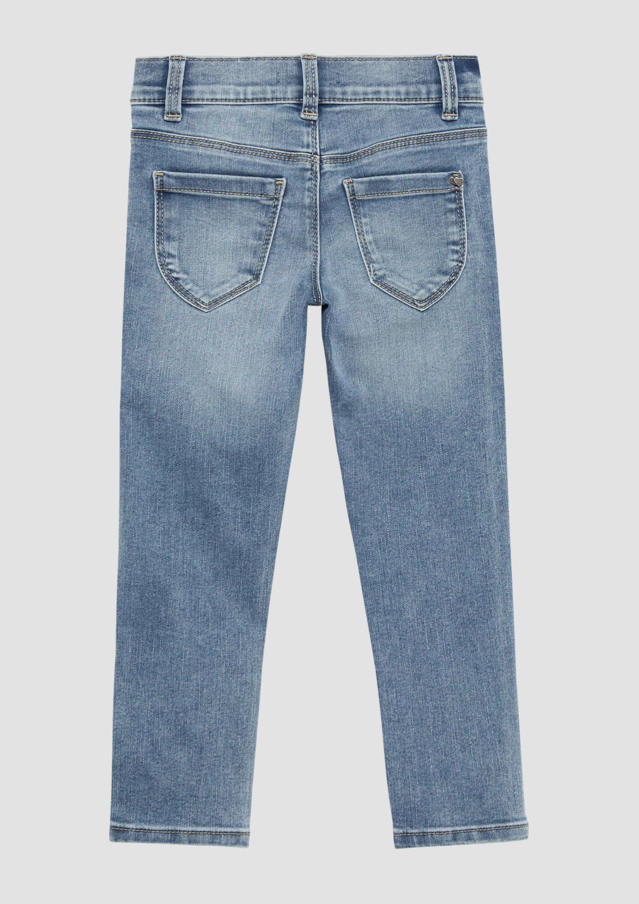 s.Oliver Slim-fit-Jeans Jeans-Hose KATHY Jeans Kathy / Regular Fit / Mid Rise / Slim Leg