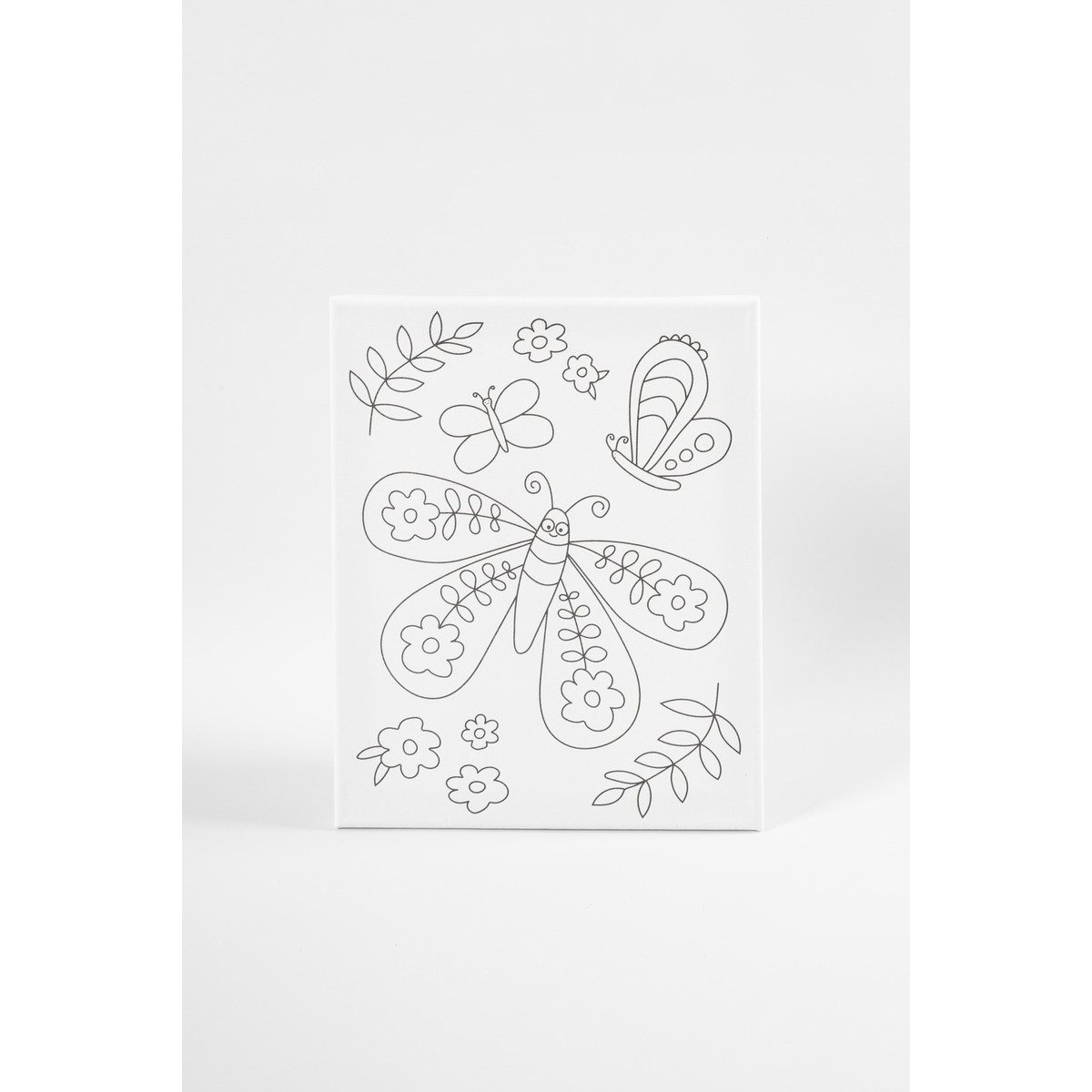 creativ company Leinwand creativ company Leinwand mit Aufdruck Schmetterlinge 24x30cm