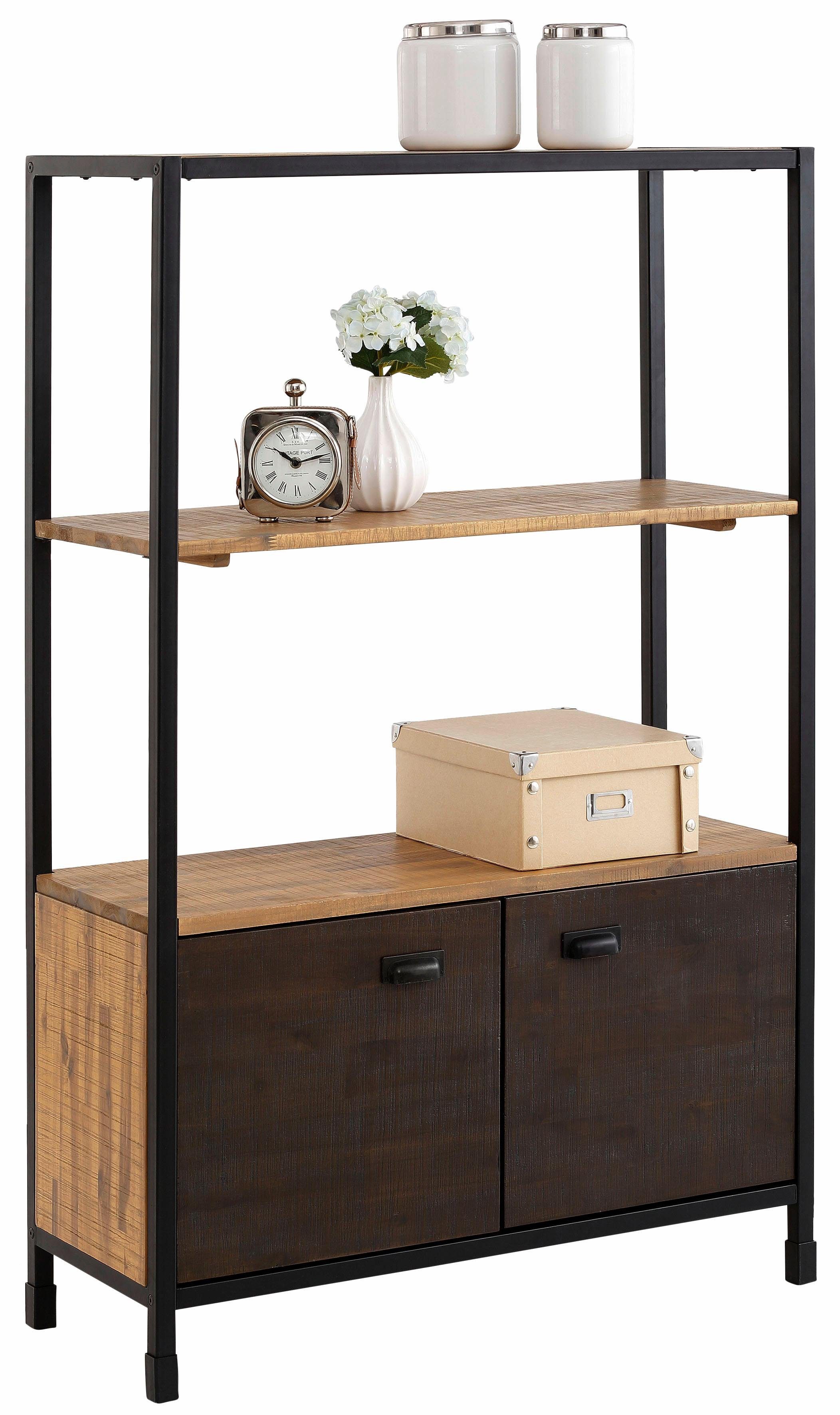 Home affaire Regal mit Türen »Soho«, Höhe 140 cm | OTTO