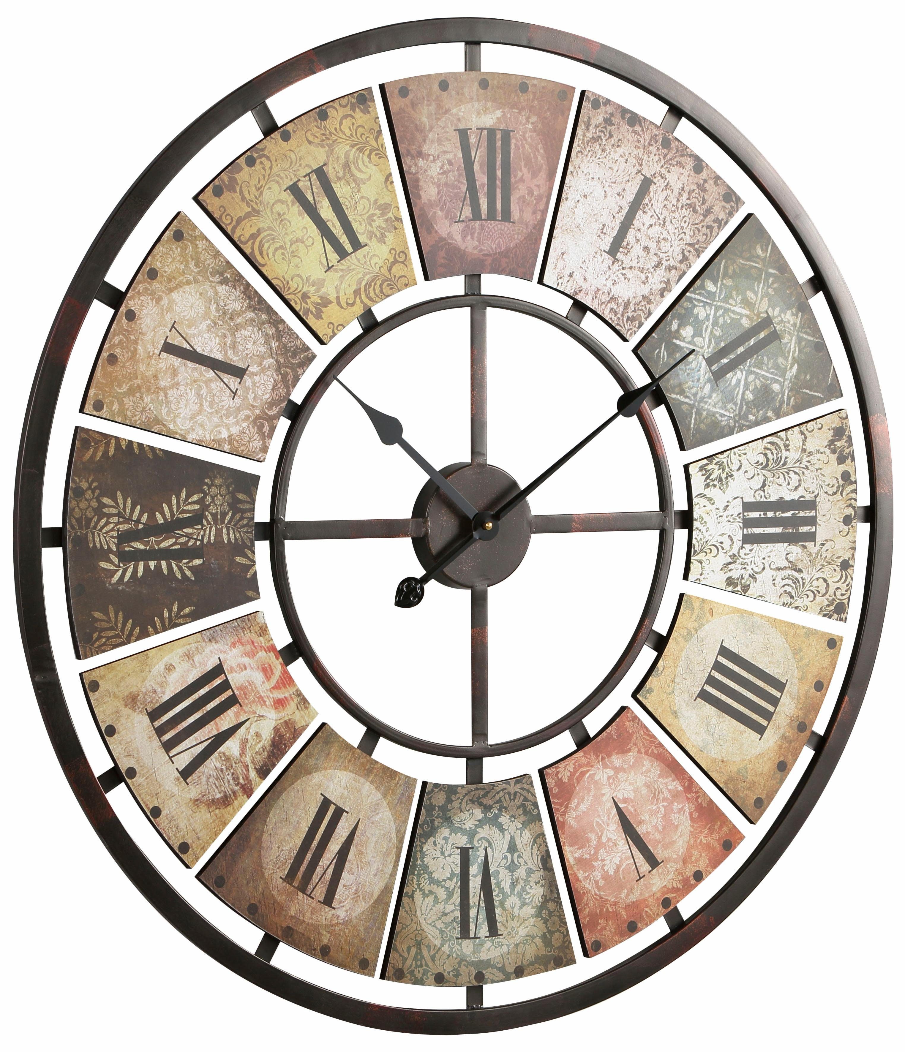 Schneider Wanduhr »Roman« (rund, Ø 80 cm, römische Ziffern)-Otto