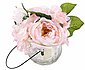 Kunstpflanze »Rosen im Glas« Rosen, I.GE.A., Höhe 18 cm, Bild 3
