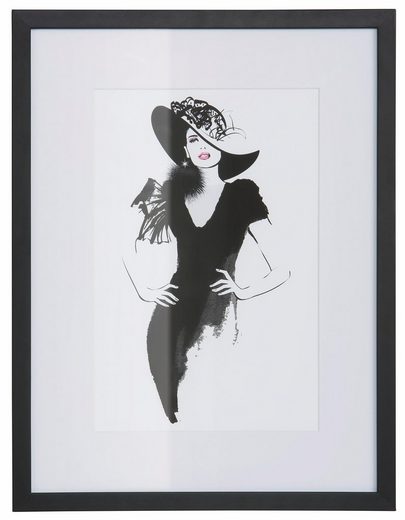 Leonique Bild »Skizze Hollywood 1«, 30/40 cm, gerahmt online kaufen | OTTO