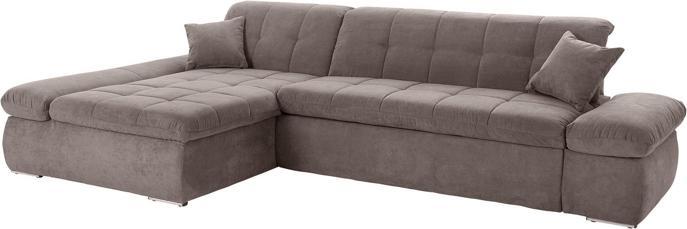 DOMO collection Ecksofa »NMoric Top«, mit Recamiere, wahlweise mit Bettfunktion-HomeTrends