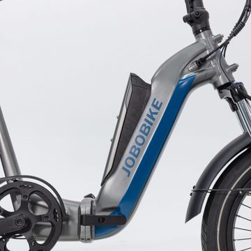 JOBOBIKE E-Bike Romer pro klappbar E-bike, 7 Gang Shimano, (Set, mit Akku-Ladegerät, mit Werkzeug, mit Akku-Schlüssel), mit 48V 15Ah 720Wh Akku
