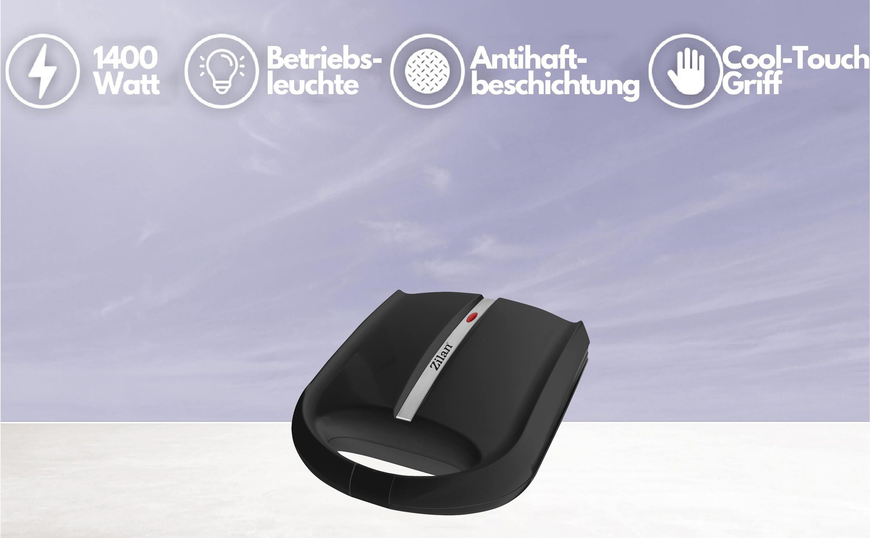 Zilan Schokoladenbrunnen ZLN-2816, Oreschkis, Anftihaftbeschichtung,Cool-Touch-Griffe – Bild 2 von 5