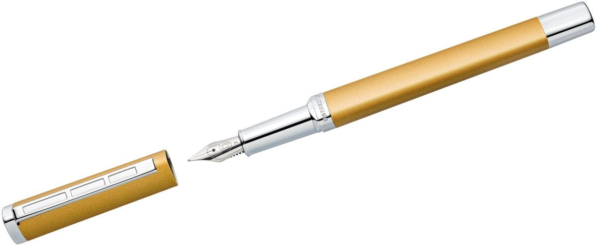 STAEDTLER Füllhalter Füllhalter triplus 474 F Stahlfeder glorious gold