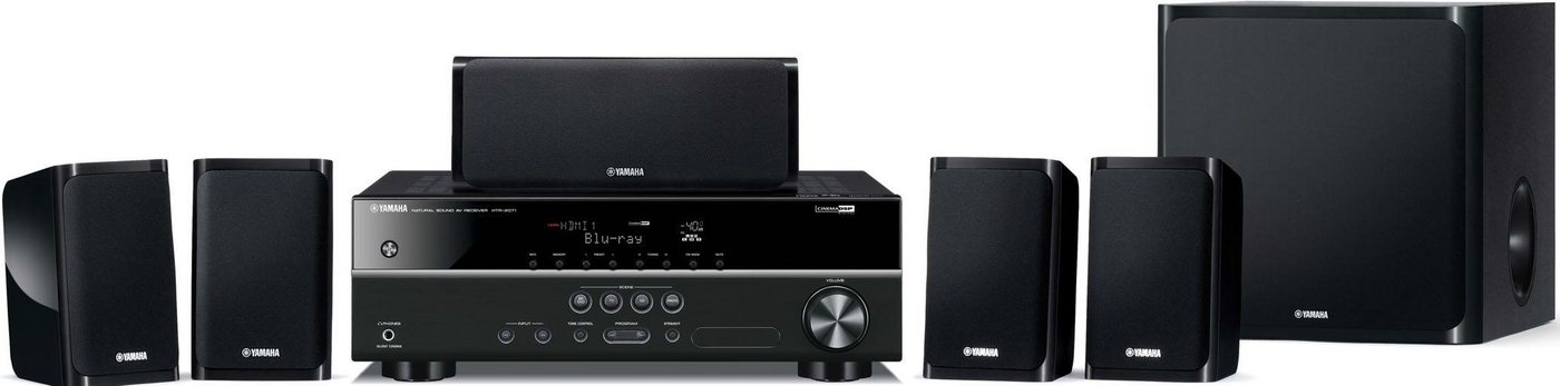 Yamaha Yamaha YHT-1840 5.1 Heimkinosystem (Hi-Res) 5.1 Heimkinosystem (3D-fähig, Hi-Res Audio) Yamaha Yamaha YHT-1840 5.1 Heimkinosystem (Hi-Res) 5.1 Heimkinosystem (3D-fähig, Hi-Res Audio)