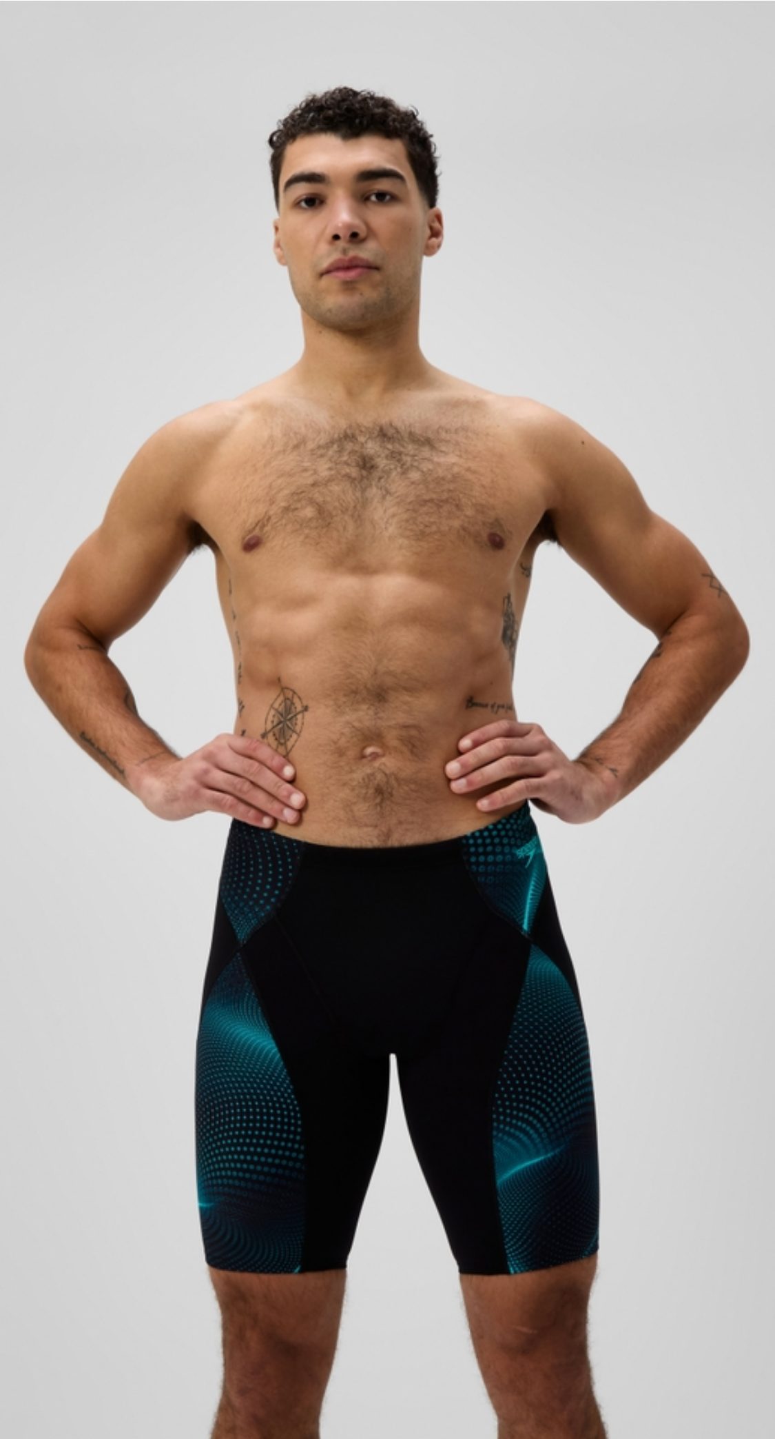 Speedo Badehose END+ MAX COMPRESS JAM BLACK