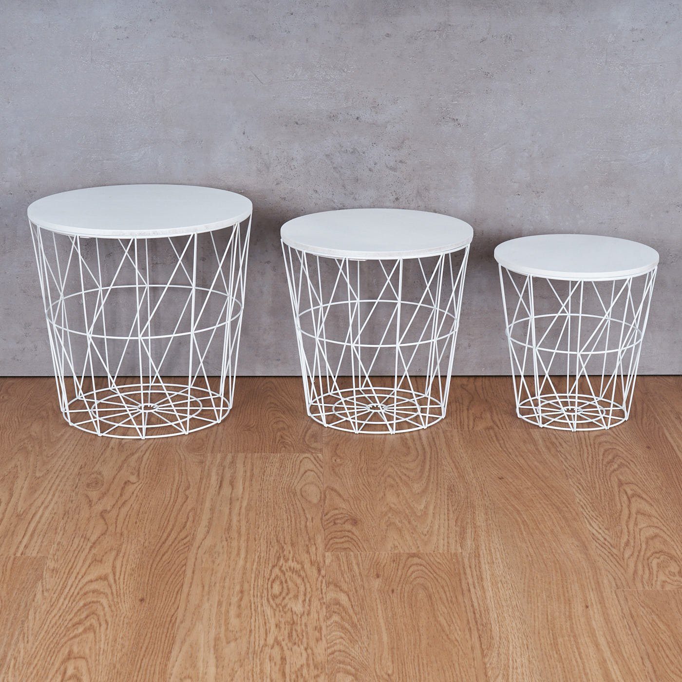 Levandeo® Couchtisch, 3er Set Beistelltisch Metall günstig online kaufen
