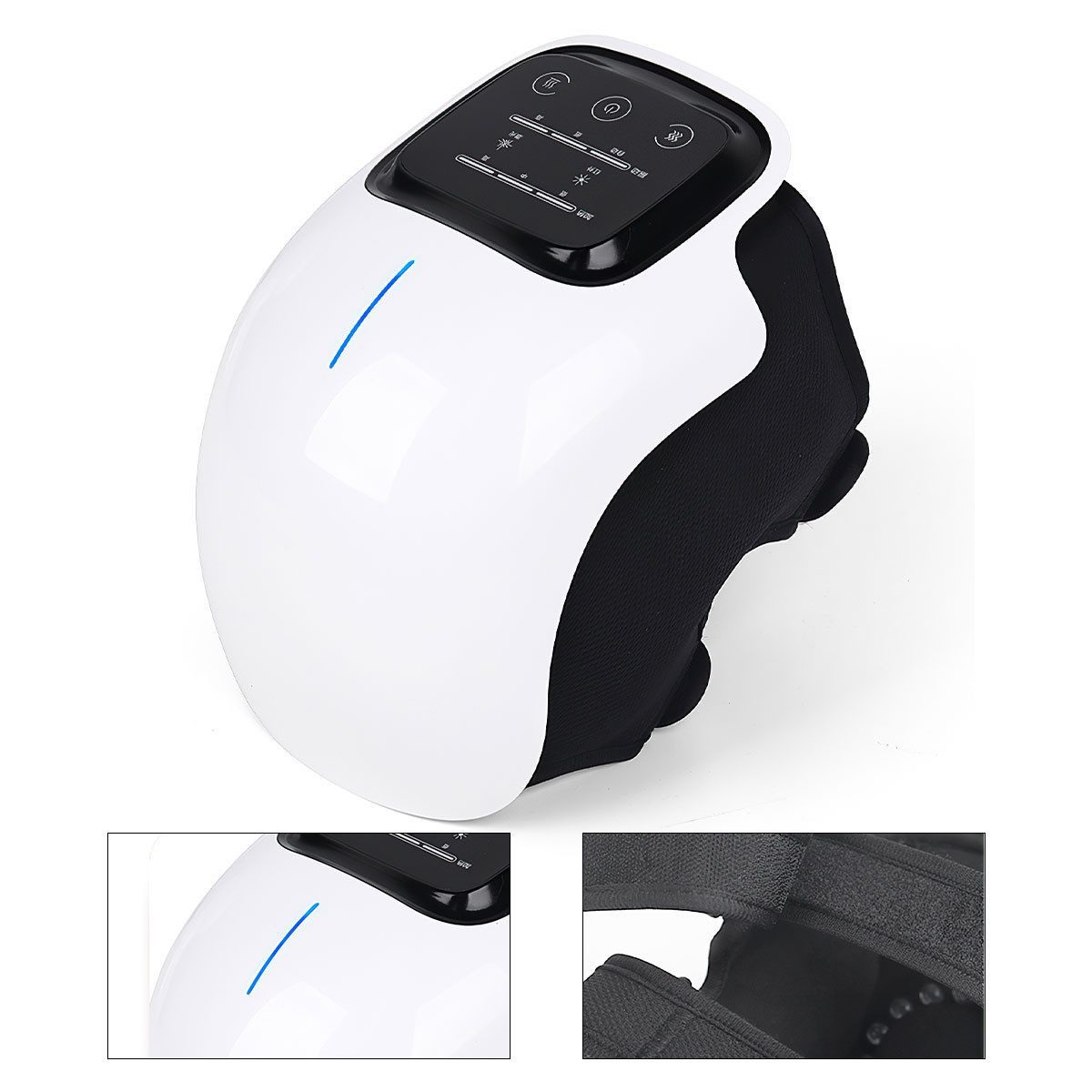 Massagegerät Kniemassagegerät, Tragbares Massagegerät mit Wärme und Vibration