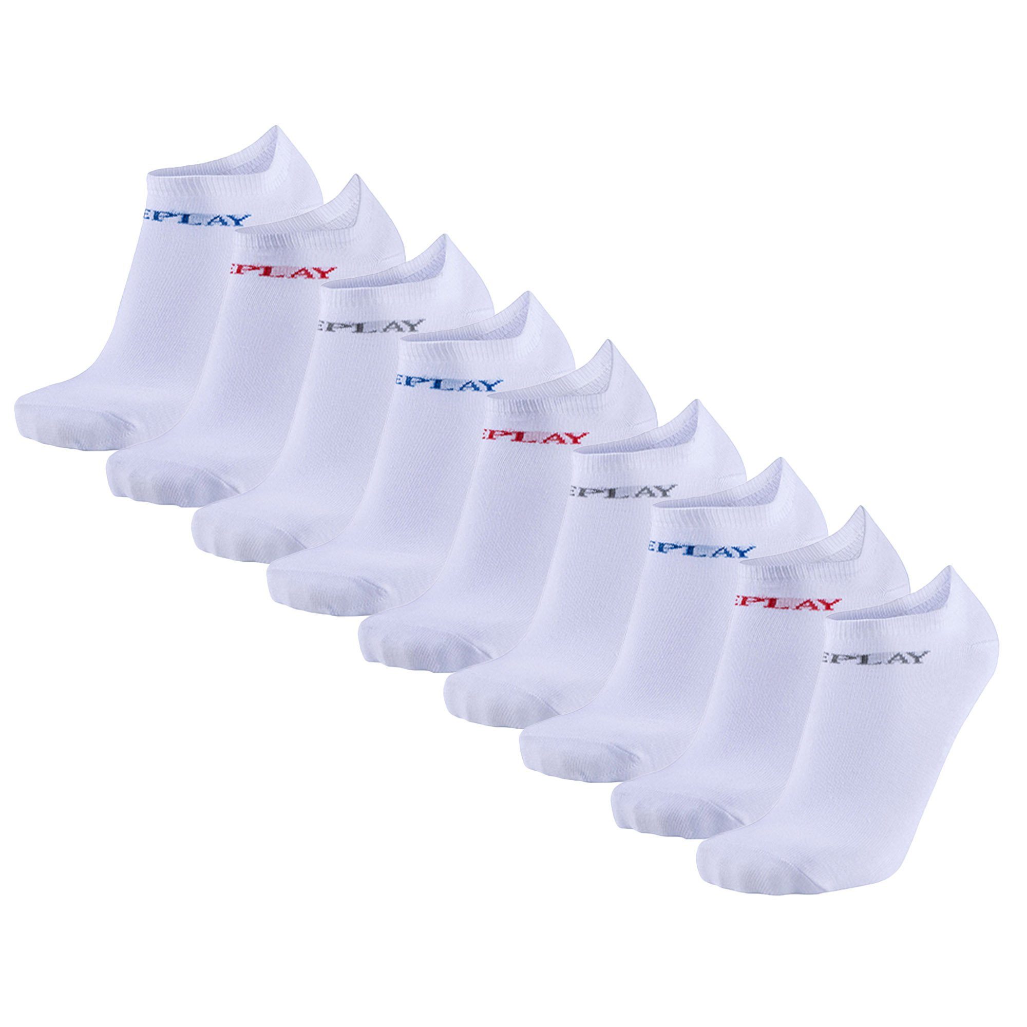 Replay Kurzsocken Unisex Носки 9er Pack Baumwollmischung (Packung, 9er Pack)