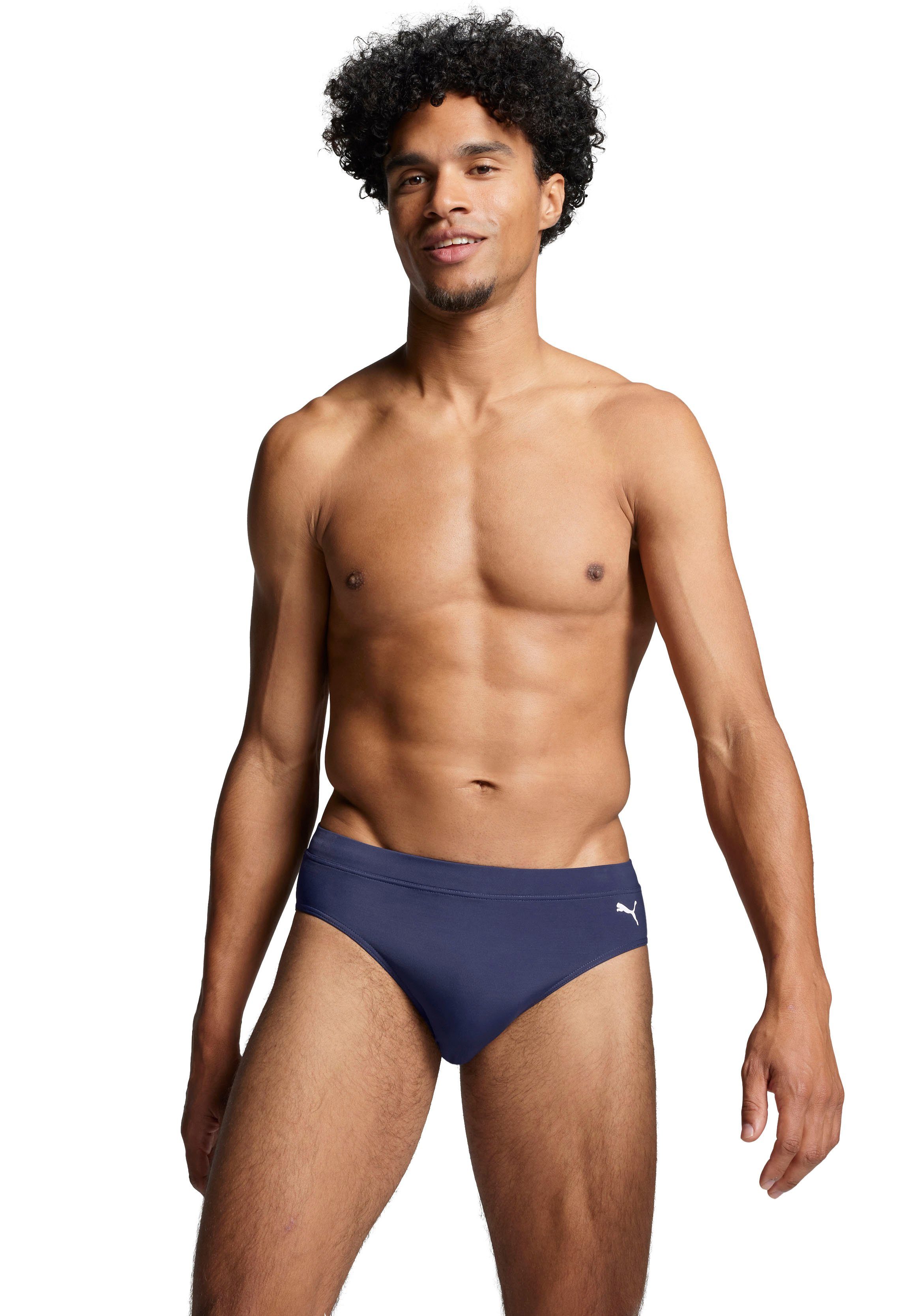 PUMA Badehose PUMA SWIM MEN CLASSIC SWIM BRIEF mit seitlichem Logoprint günstig online kaufen