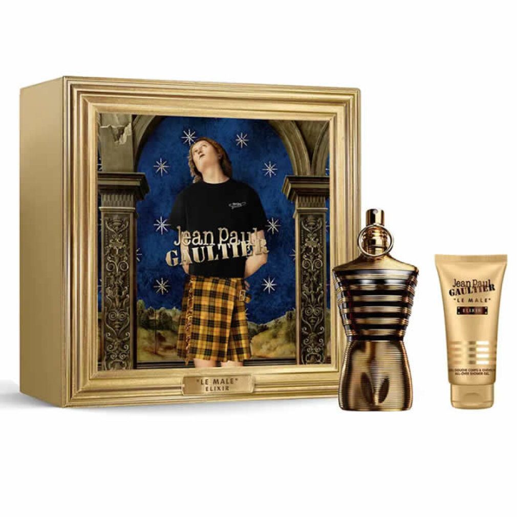 Duft-Set LE MALE ELIXIR PARFUM CASE 2 Stück
